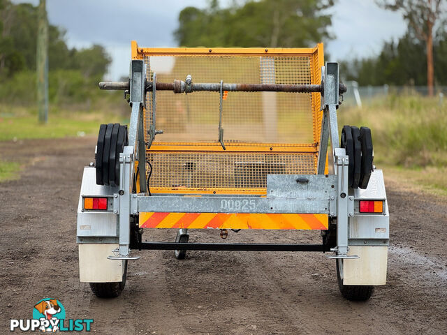 HALDILKA Tag Cable Drum Trailer