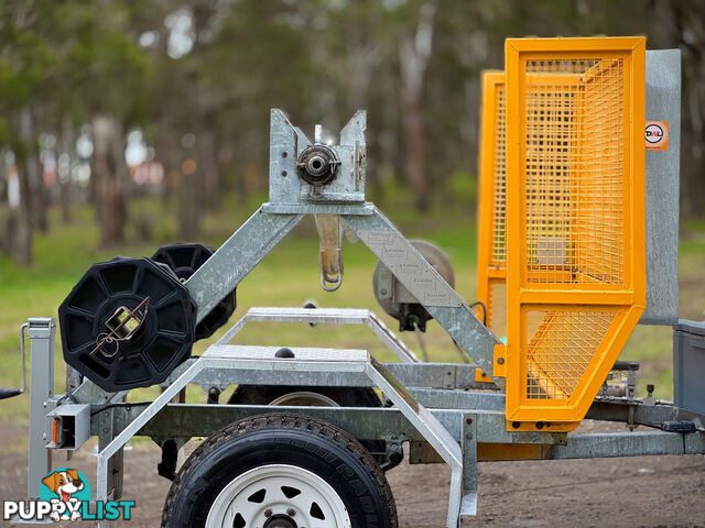 HALDILKA Tag Cable Drum Trailer