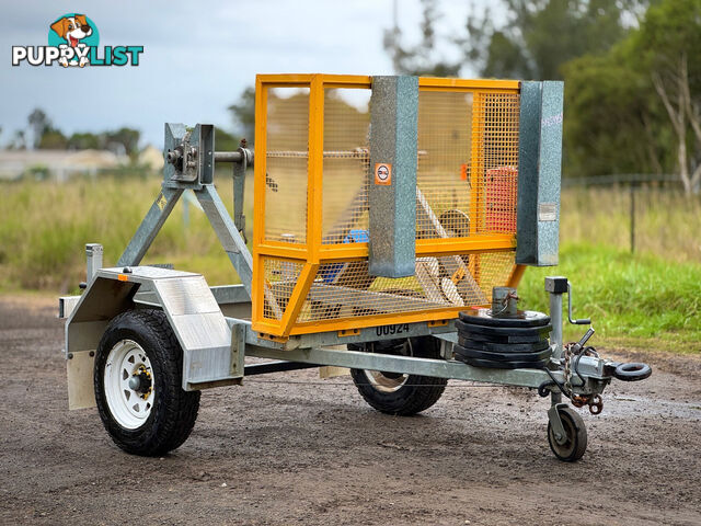 HALDILKA Tag Cable Drum Trailer