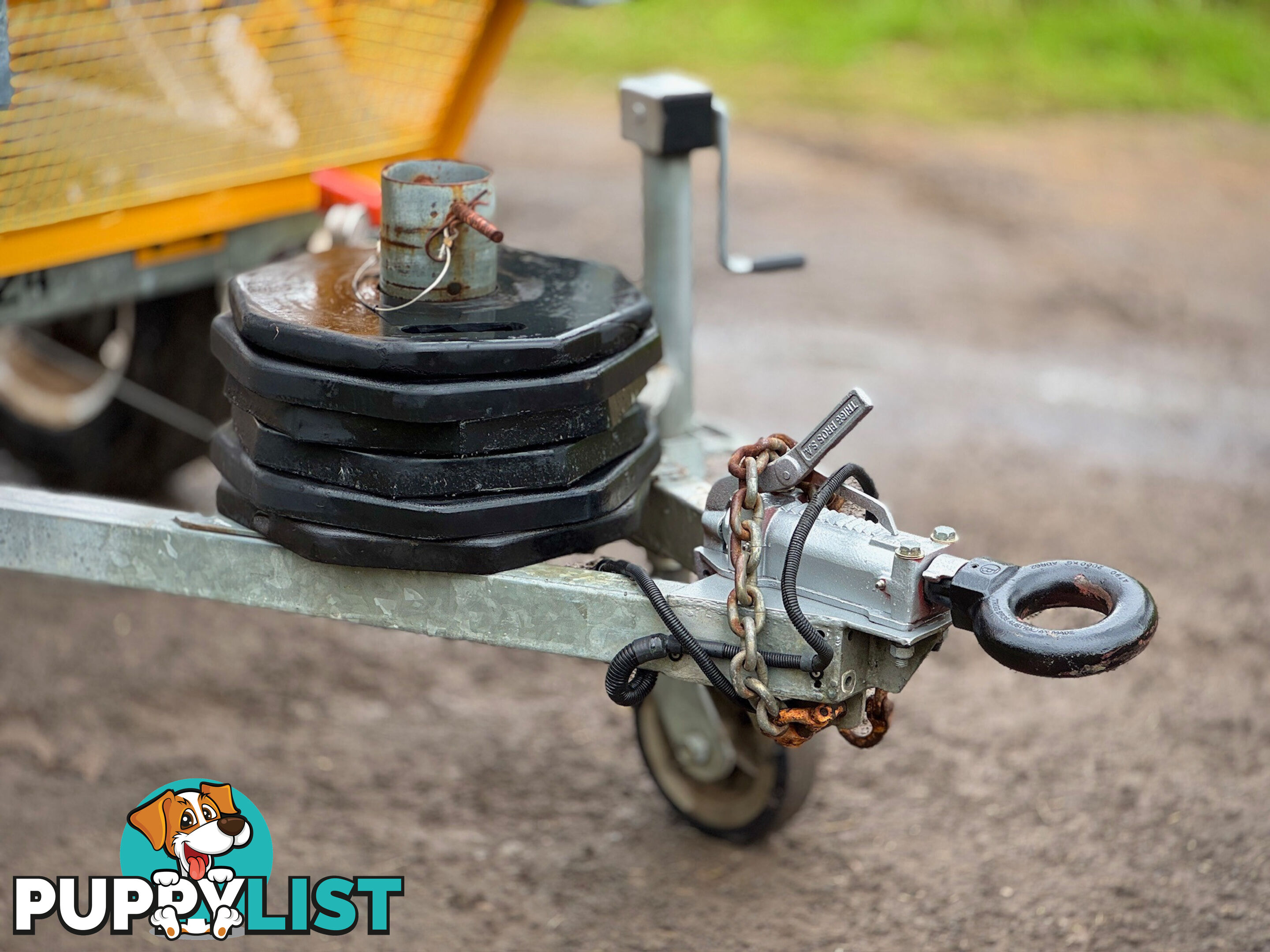 HALDILKA Tag Cable Drum Trailer