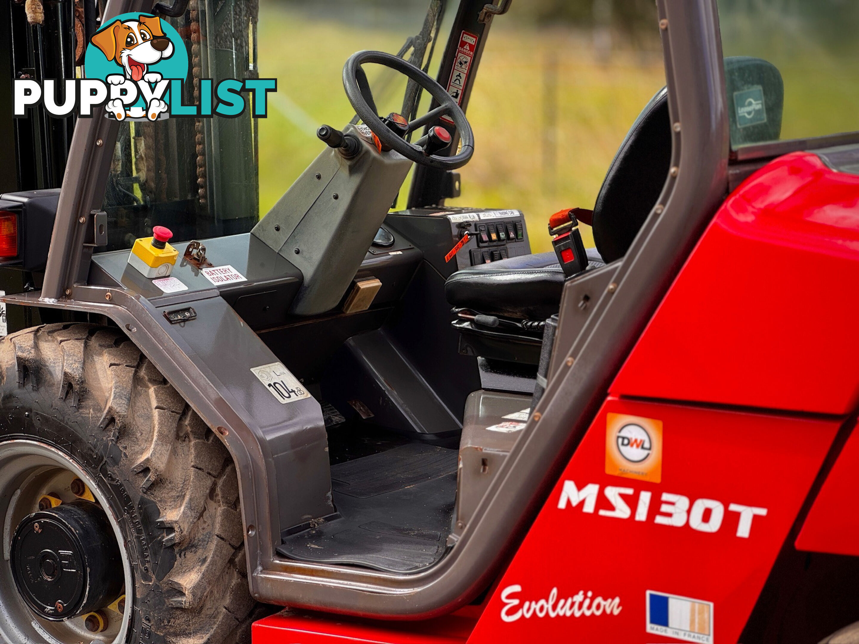 Manitou MS 130 All/Rough Terrain Forklift
