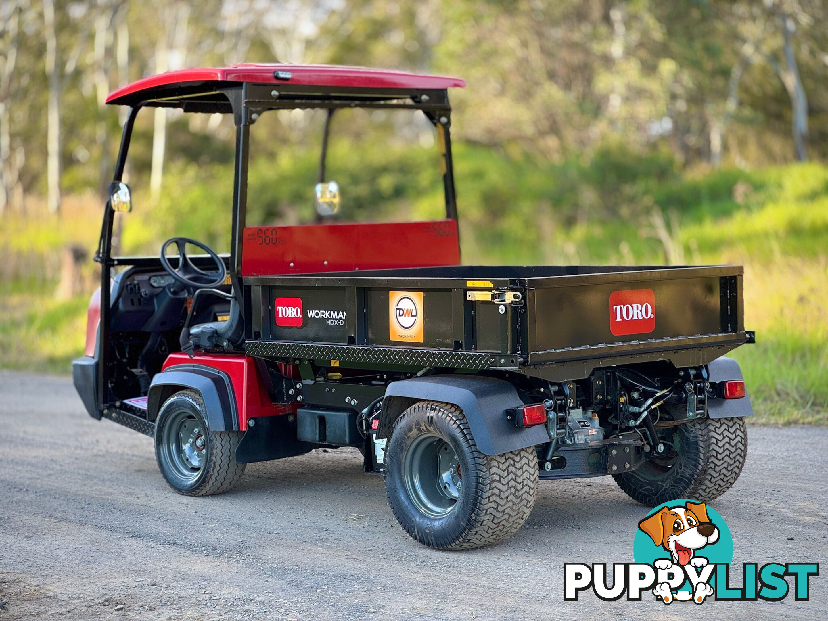 Toro Workman HDX-D ATV All Terrain Vehicle