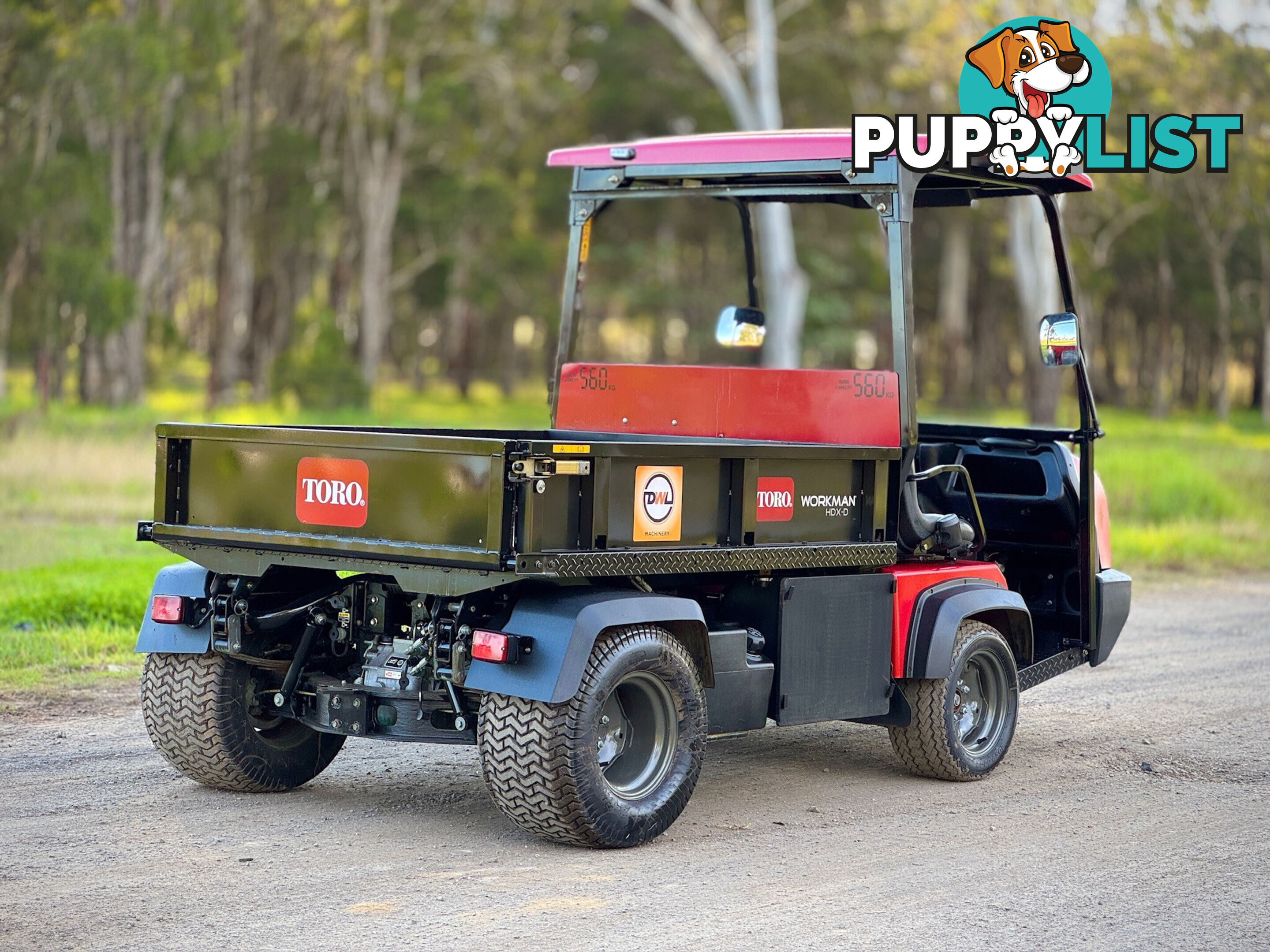Toro Workman HDX-D ATV All Terrain Vehicle