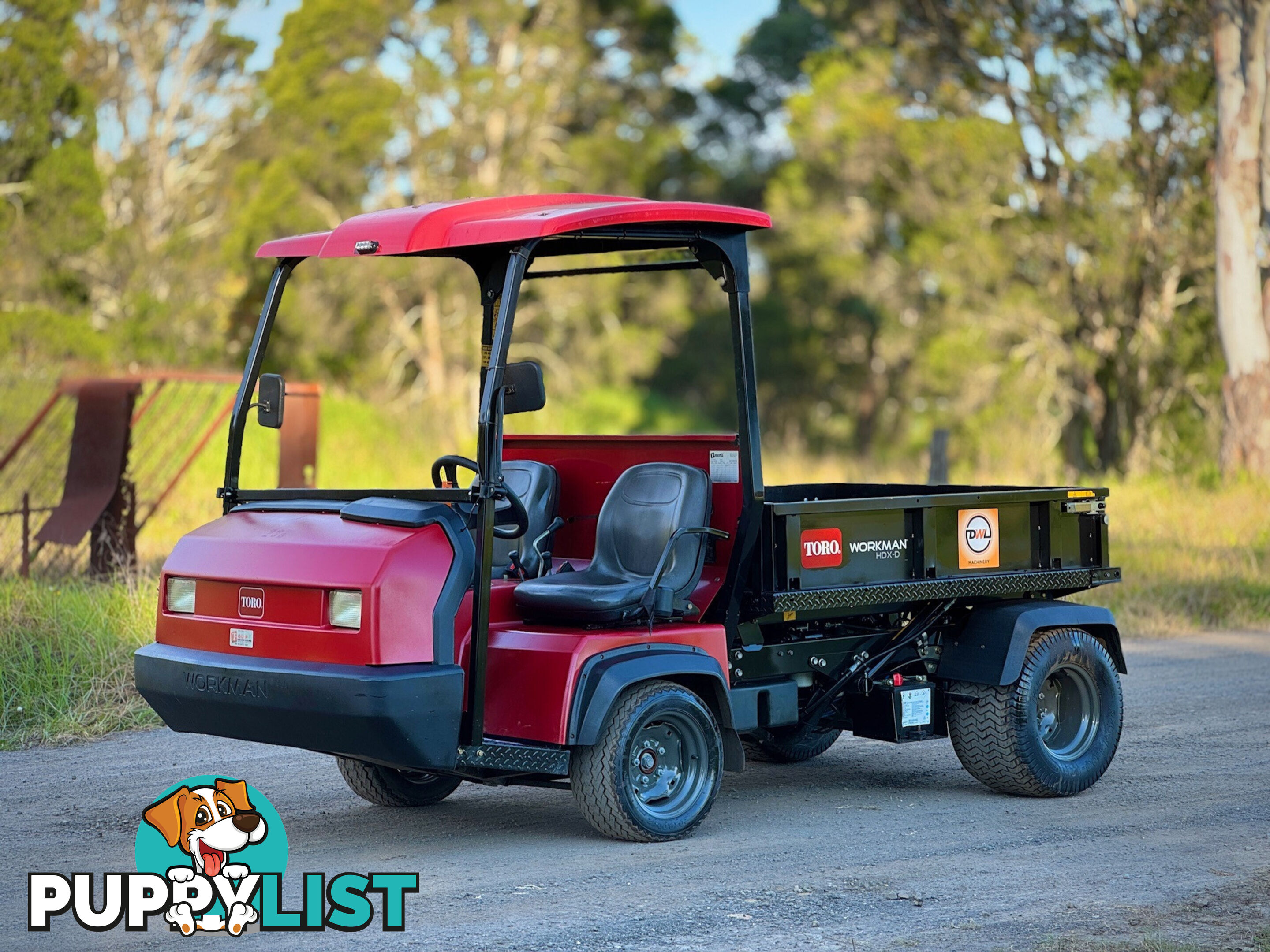 Toro Workman HDX-D ATV All Terrain Vehicle