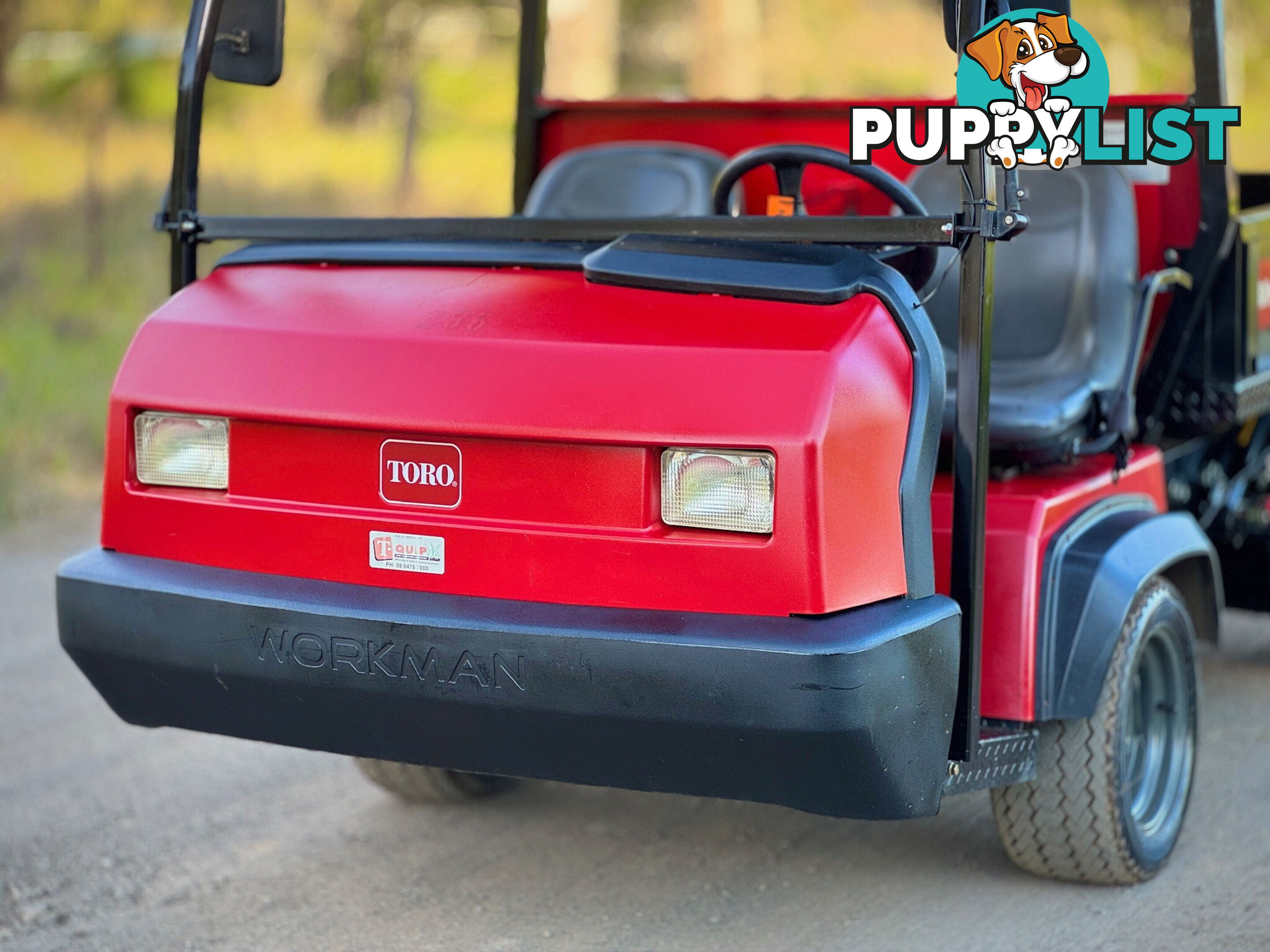 Toro Workman HDX-D ATV All Terrain Vehicle