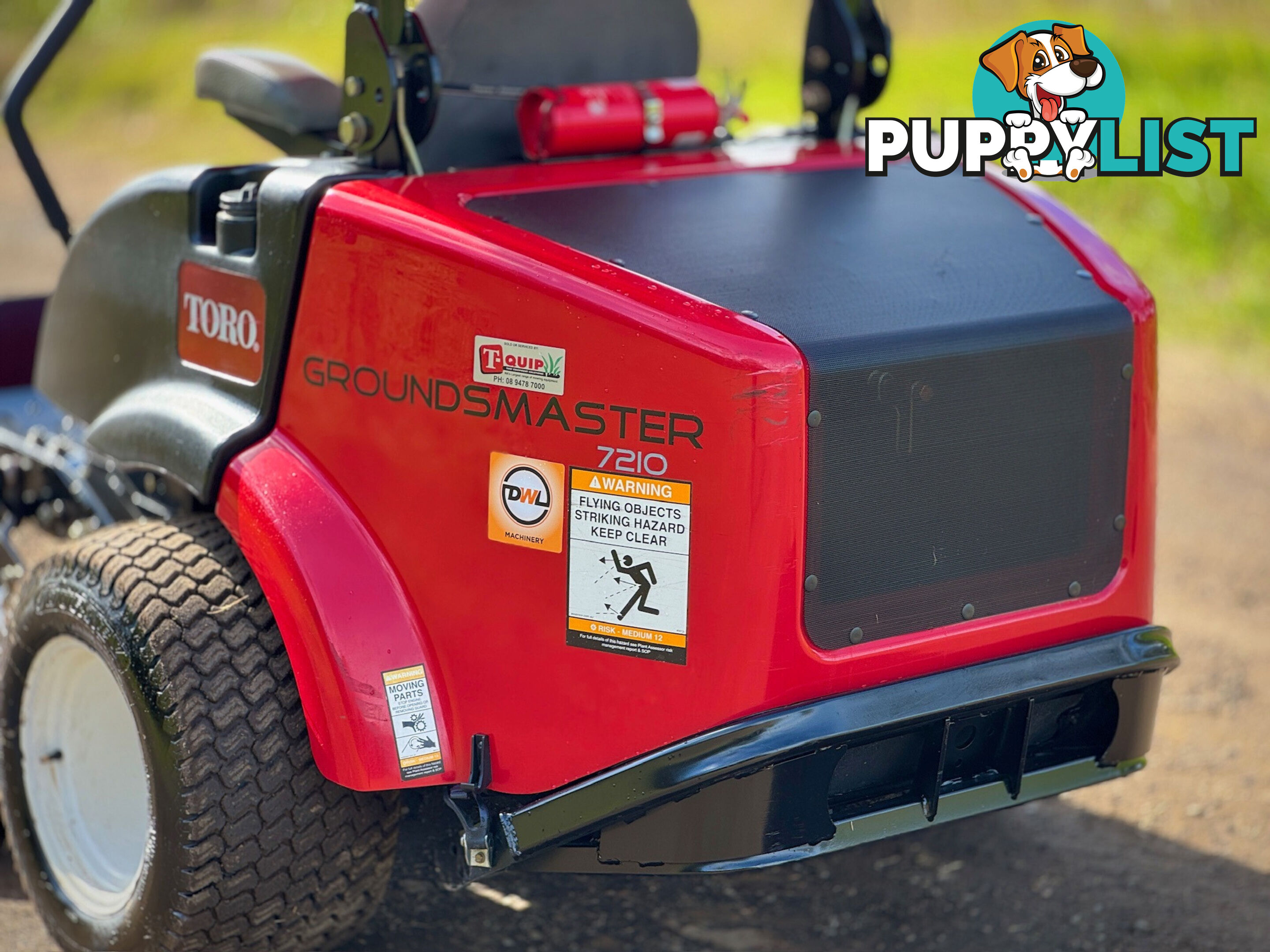 Toro Groundsmaster 7210 Zero Turn Lawn Equipment