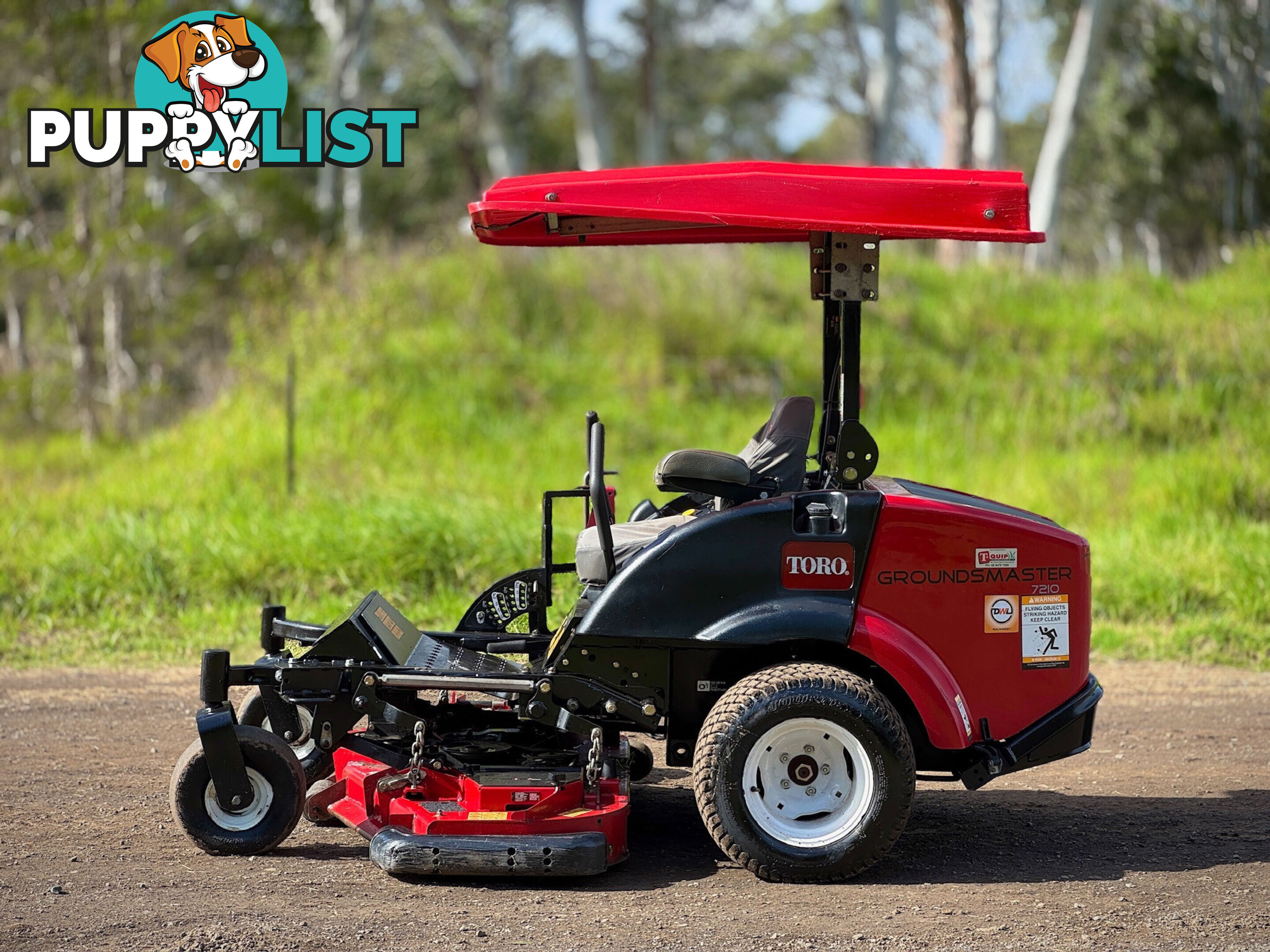 Toro Groundsmaster 7210 Zero Turn Lawn Equipment