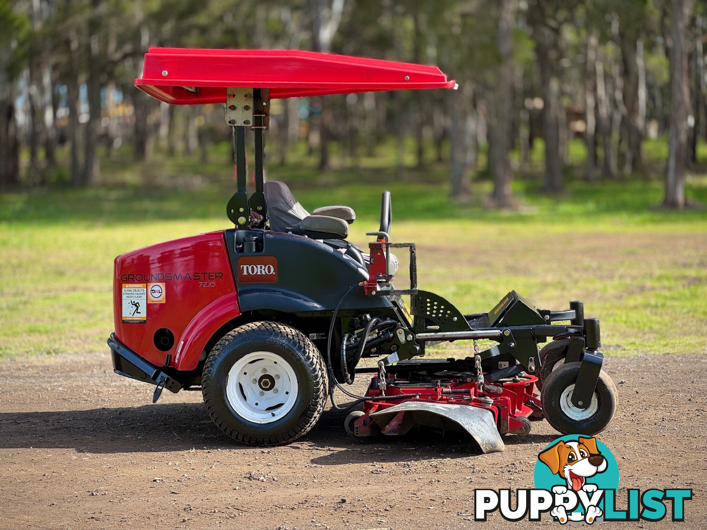 Toro Groundsmaster 7210 Zero Turn Lawn Equipment