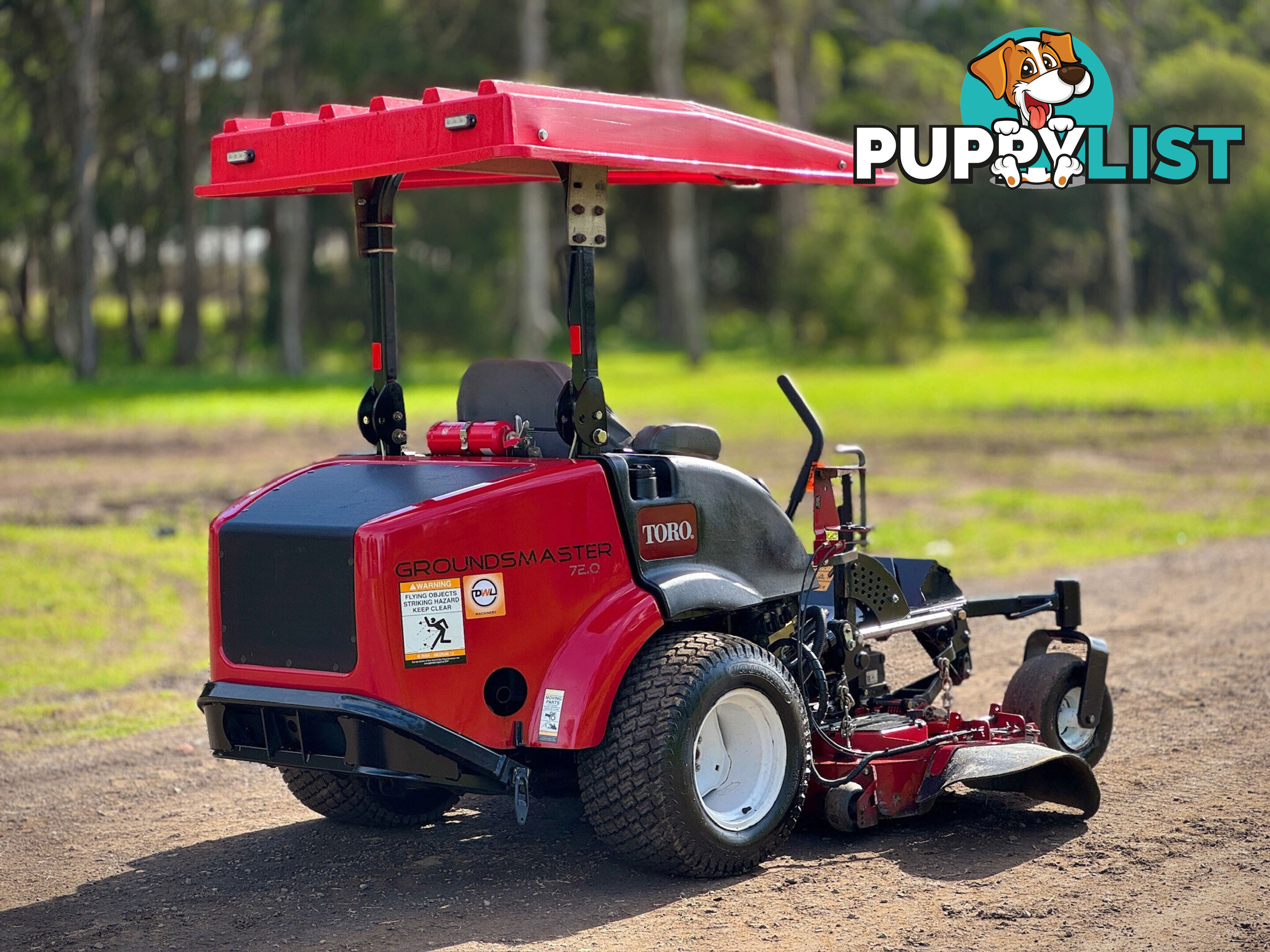 Toro Groundsmaster 7210 Zero Turn Lawn Equipment
