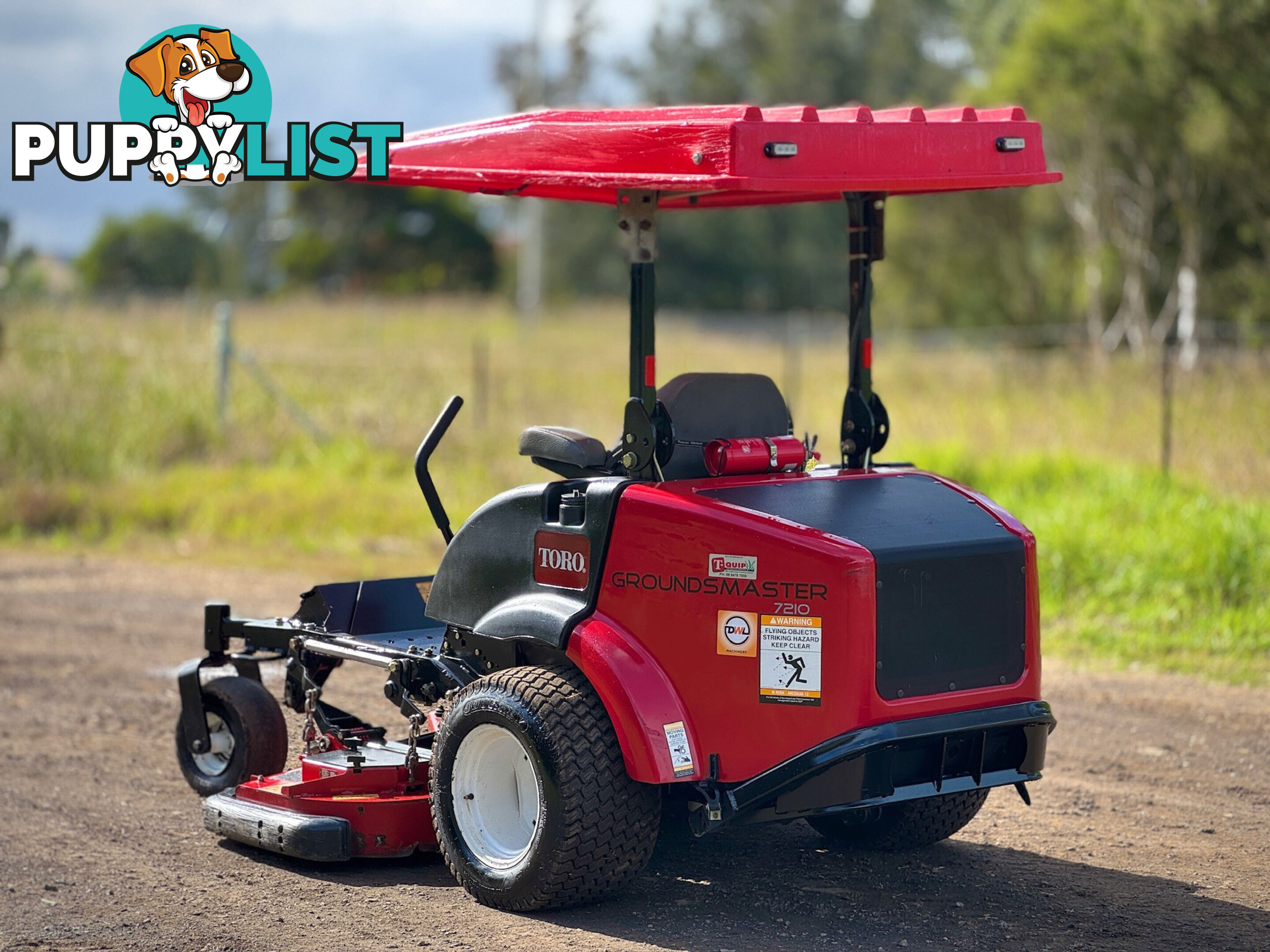 Toro Groundsmaster 7210 Zero Turn Lawn Equipment