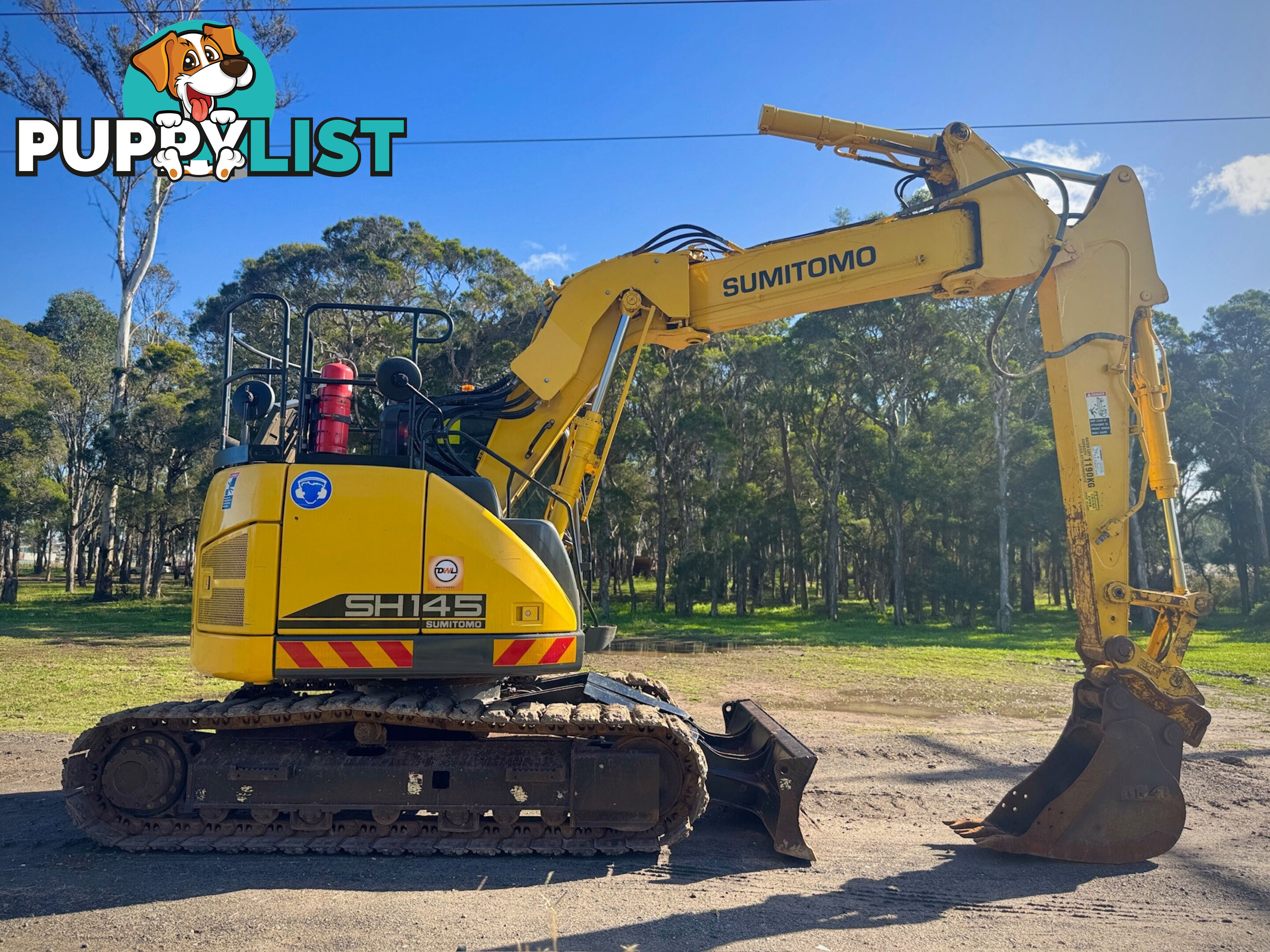 Sumitomo SH145 Tracked-Excav Excavator