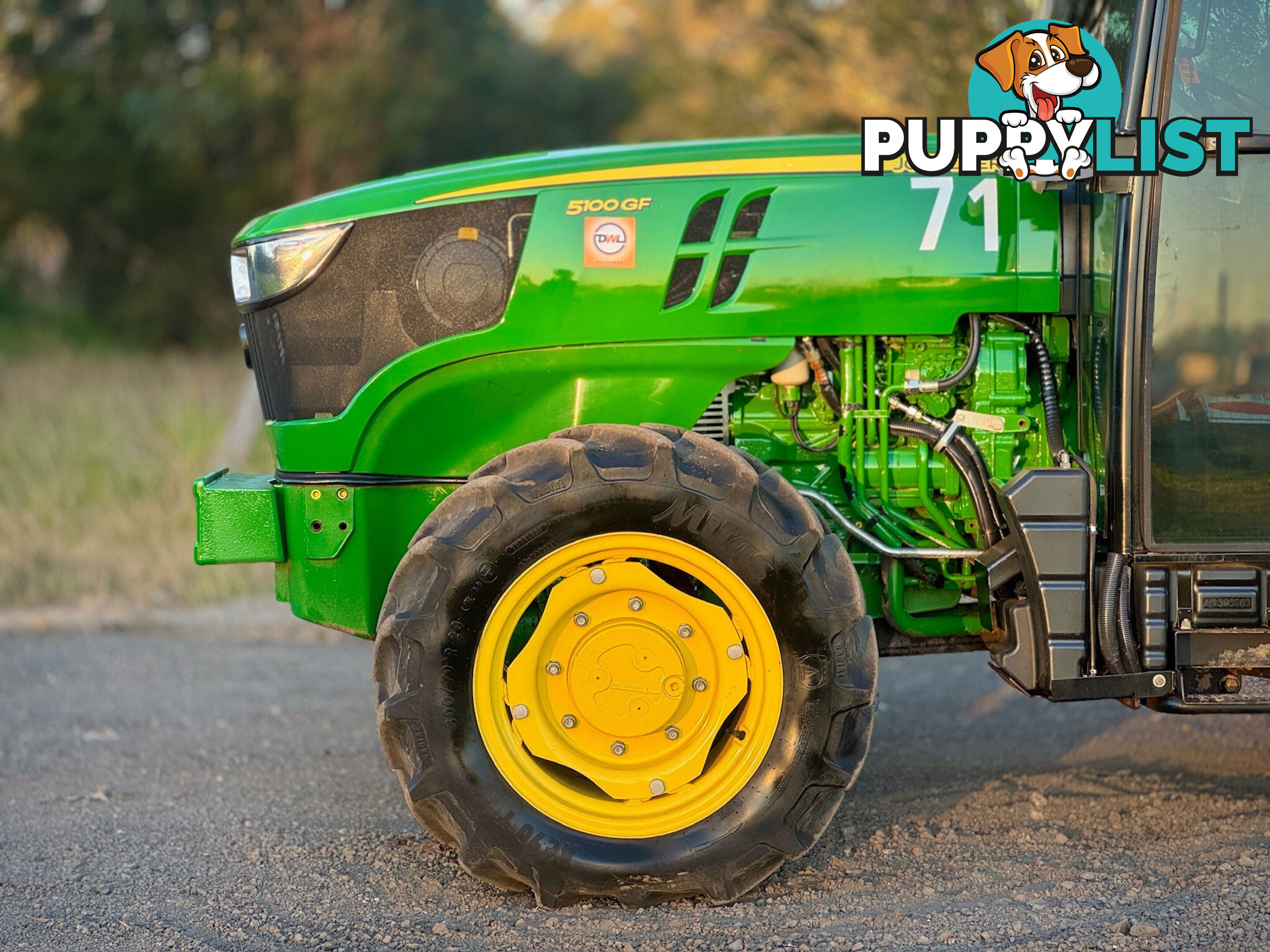 John Deere 5100 FWA/4WD Tractor