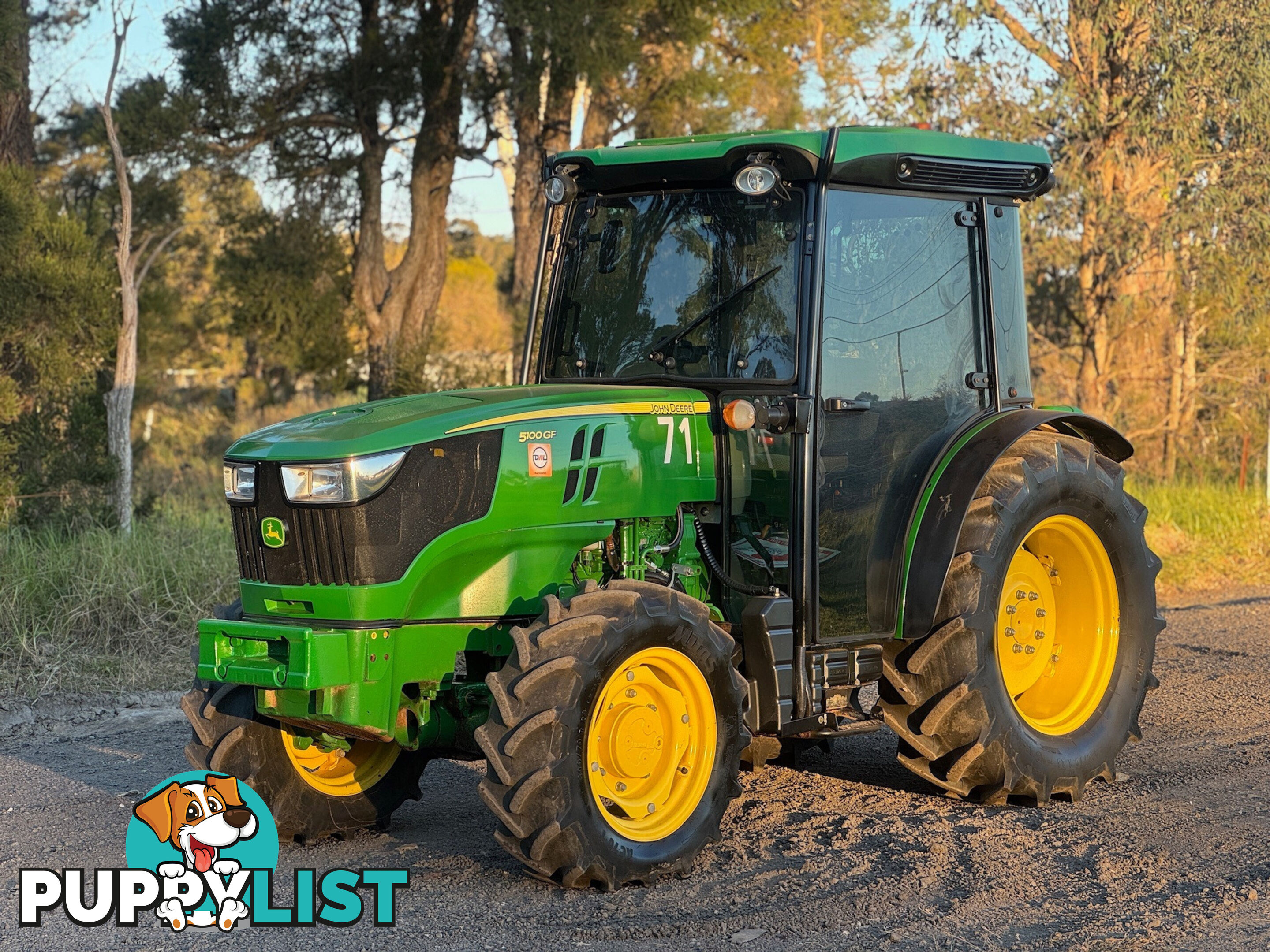 John Deere 5100 FWA/4WD Tractor