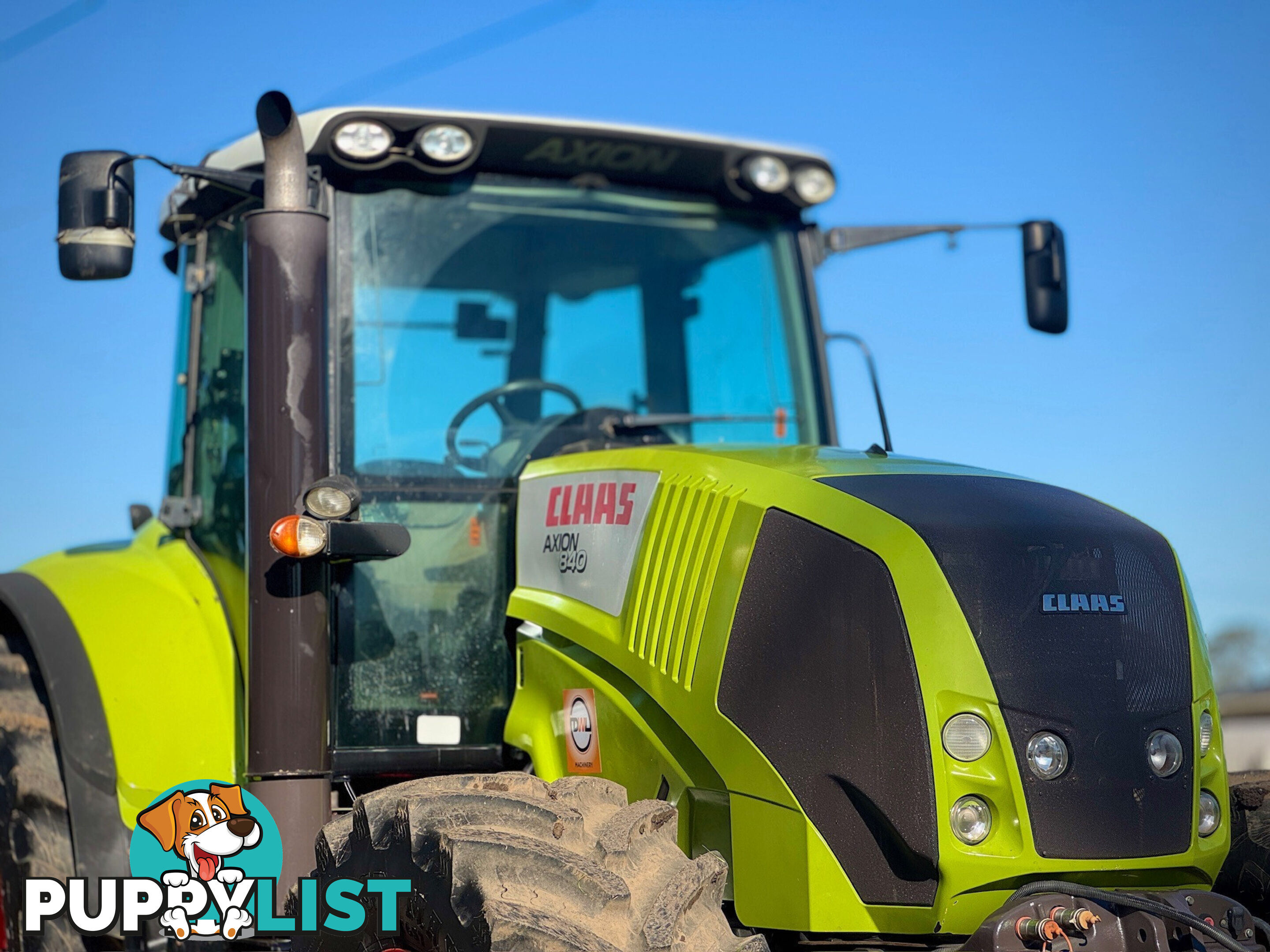 Claas Axion 840 FWA/4WD Tractor
