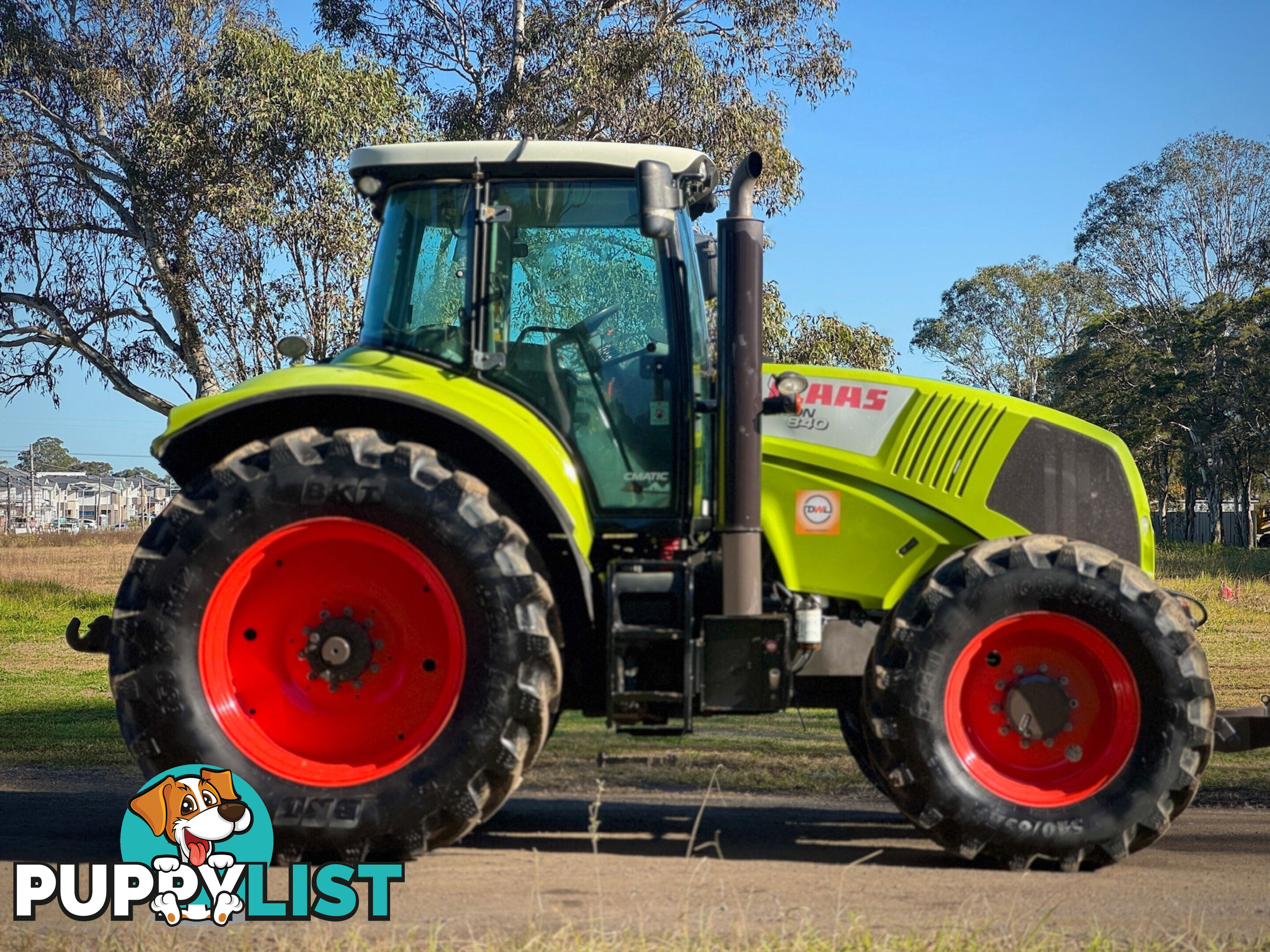 Claas Axion 840 FWA/4WD Tractor