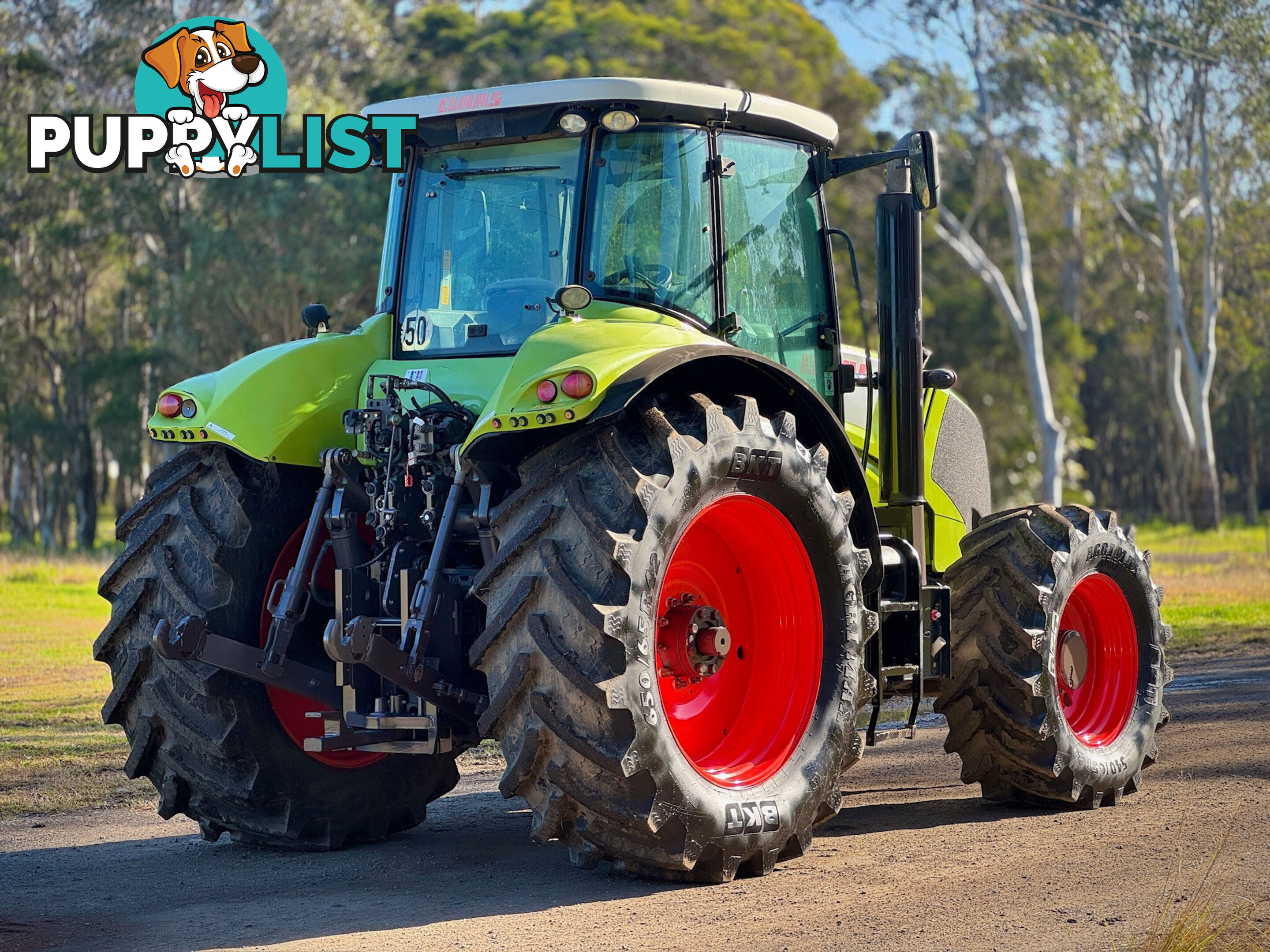 Claas Axion 840 FWA/4WD Tractor