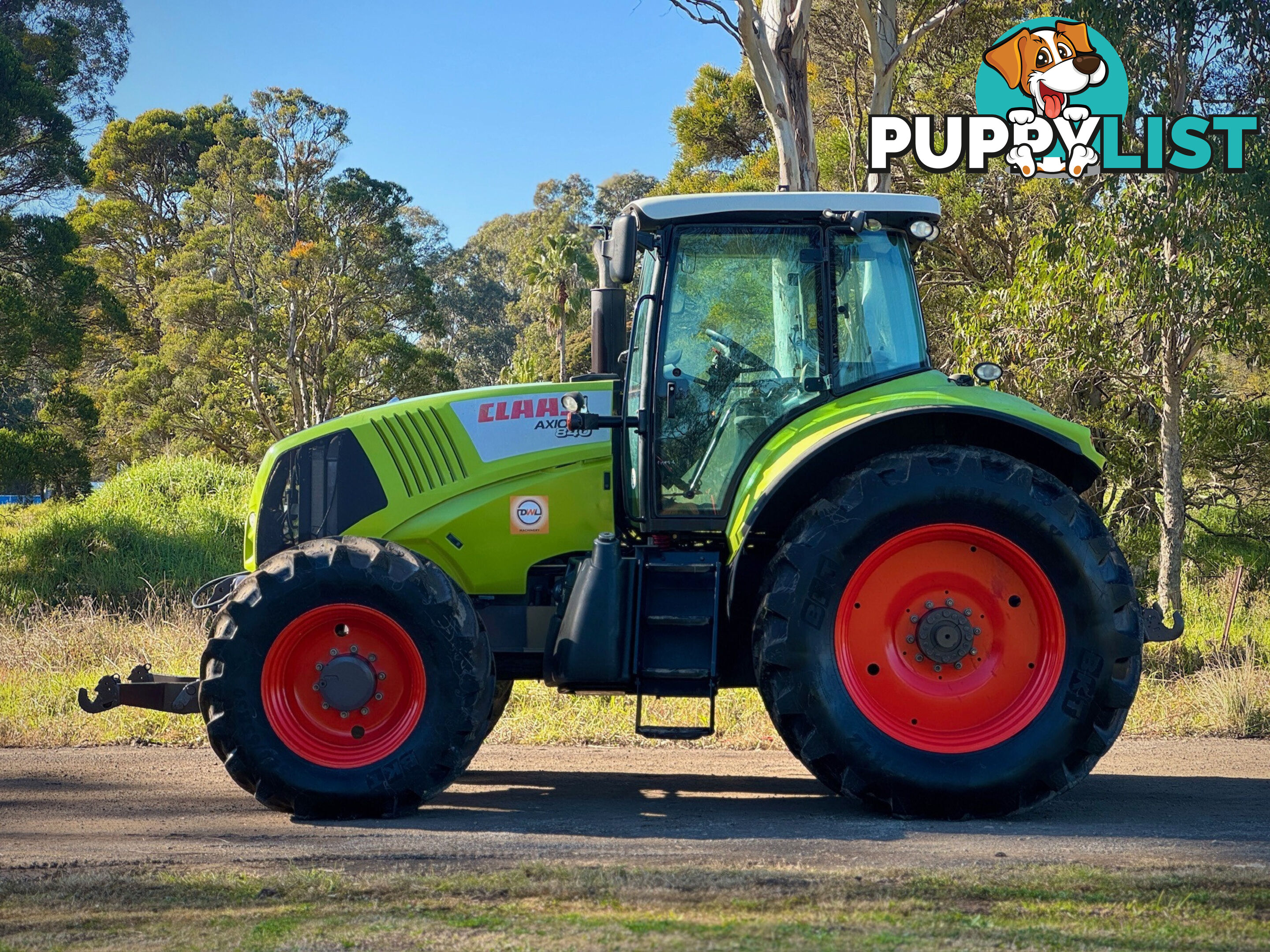 Claas Axion 840 FWA/4WD Tractor