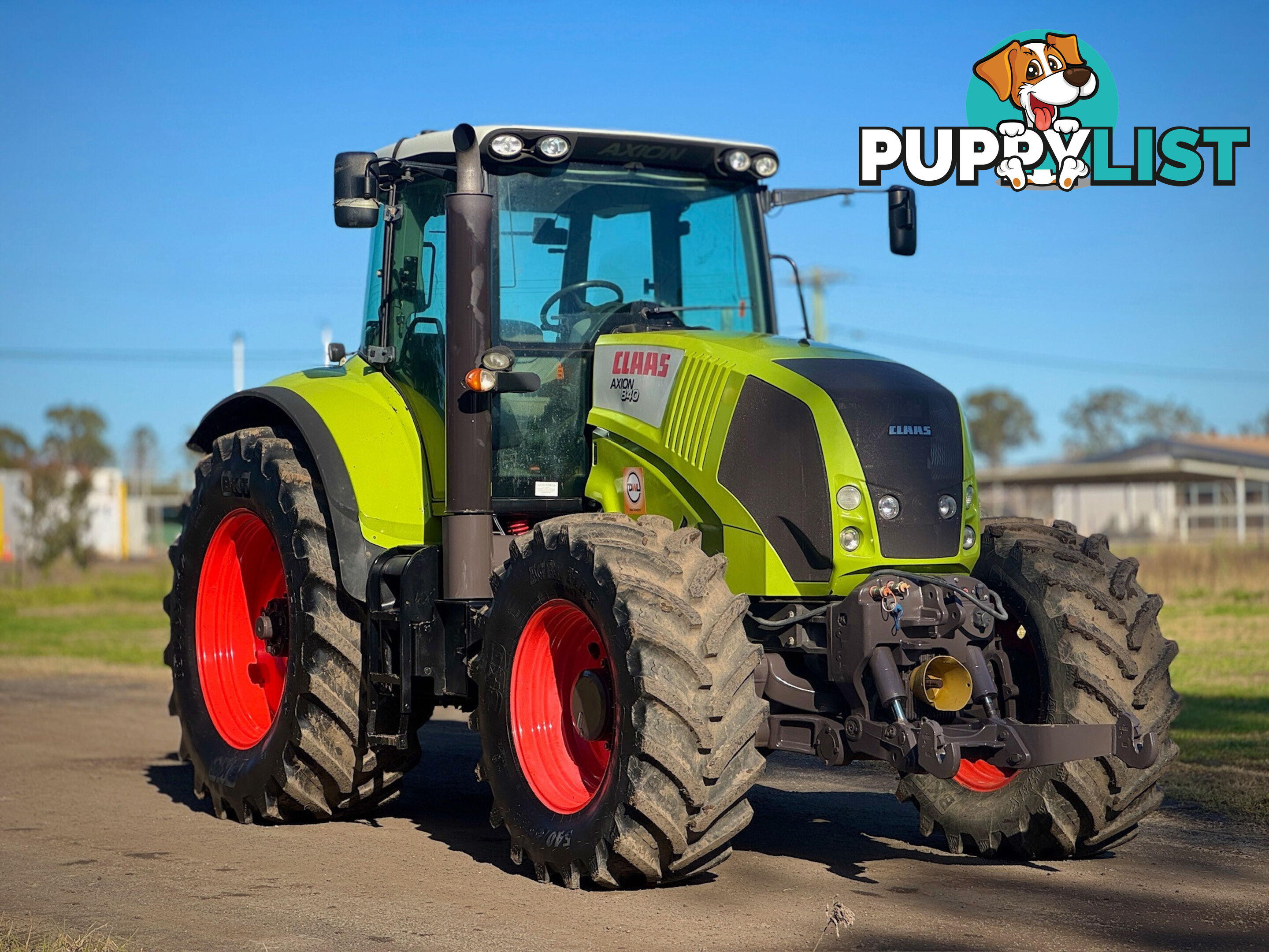 Claas Axion 840 FWA/4WD Tractor