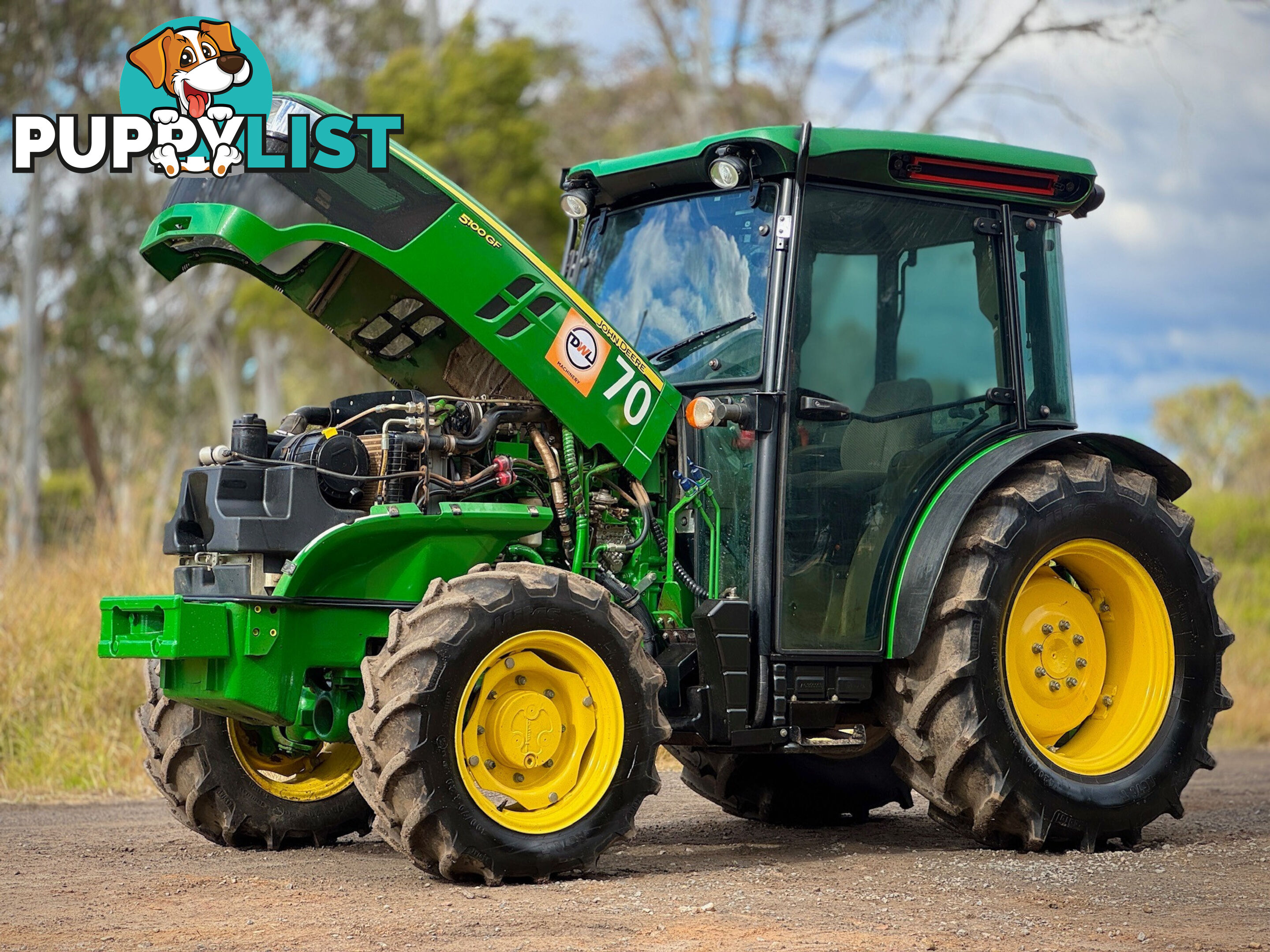John Deere 5100 FWA/4WD Tractor