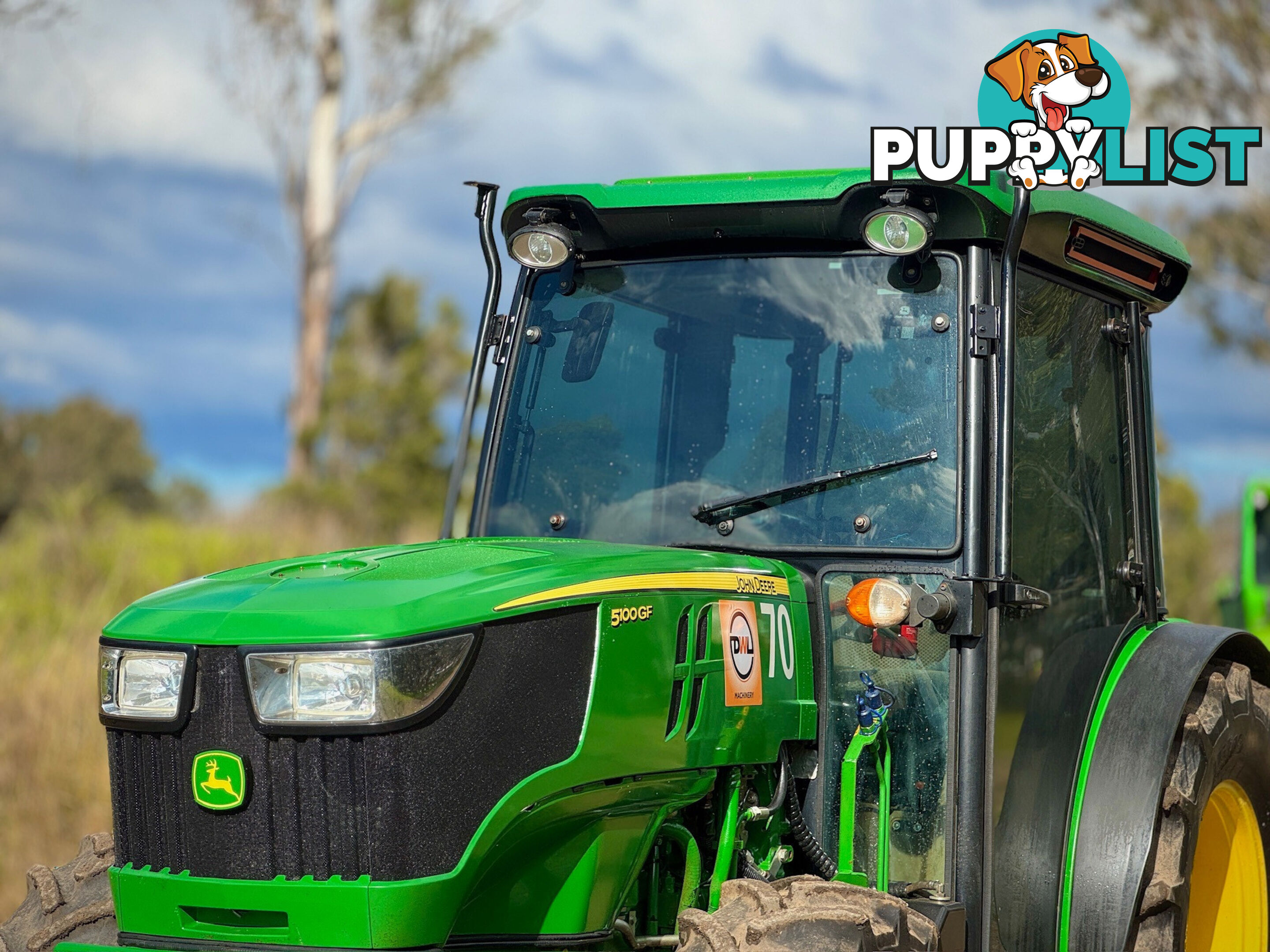 John Deere 5100 FWA/4WD Tractor