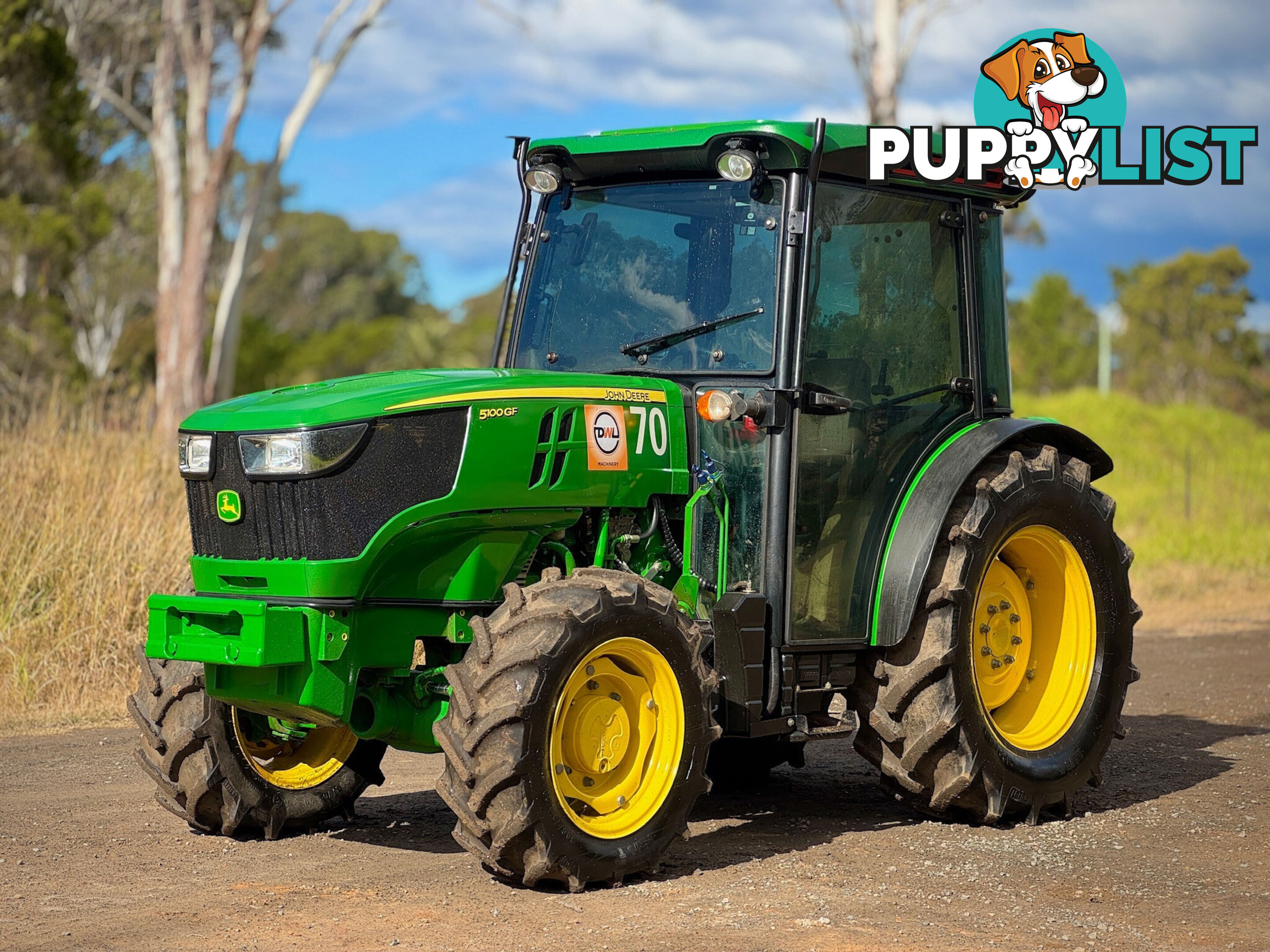 John Deere 5100 FWA/4WD Tractor
