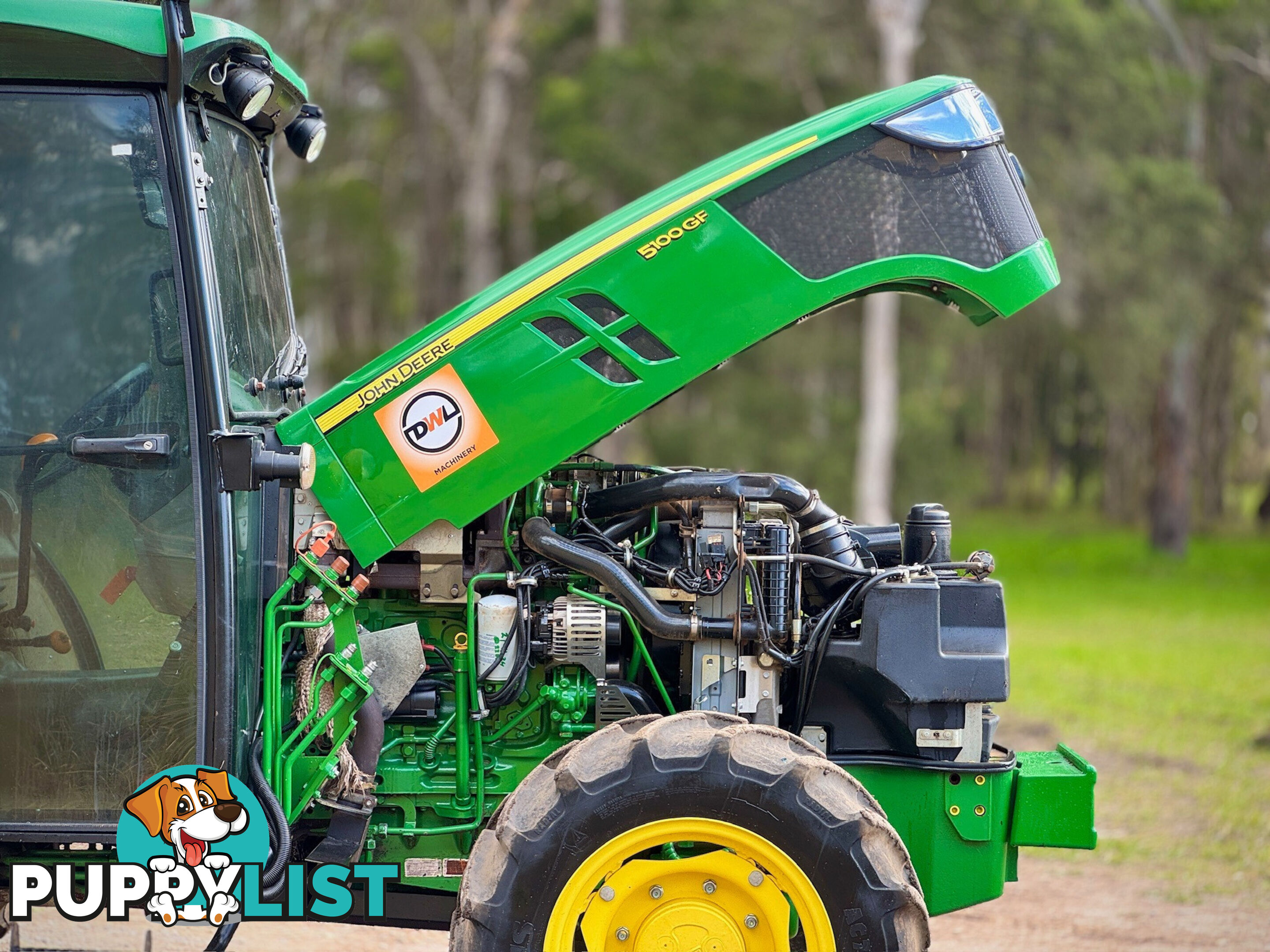 John Deere 5100 FWA/4WD Tractor