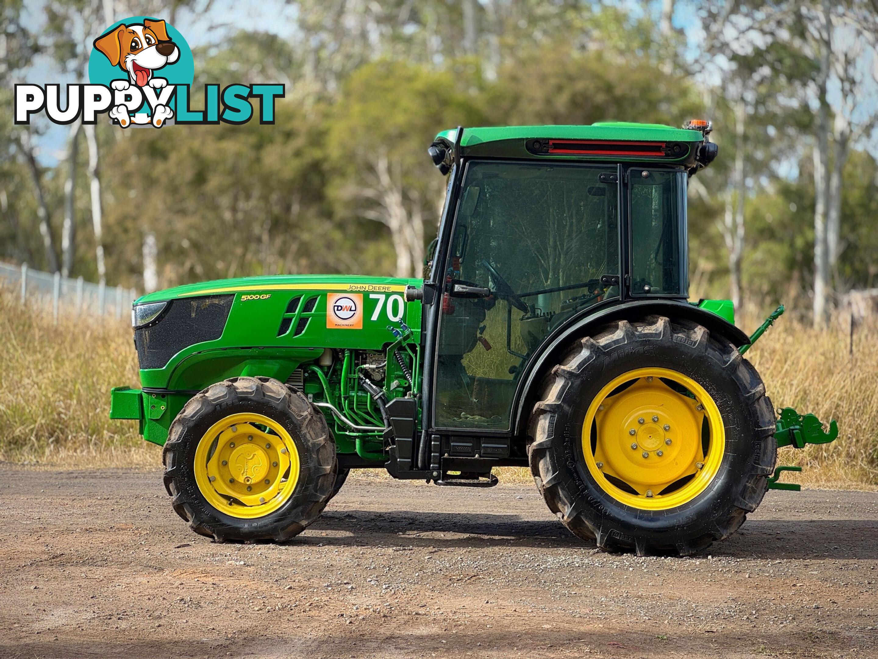 John Deere 5100 FWA/4WD Tractor