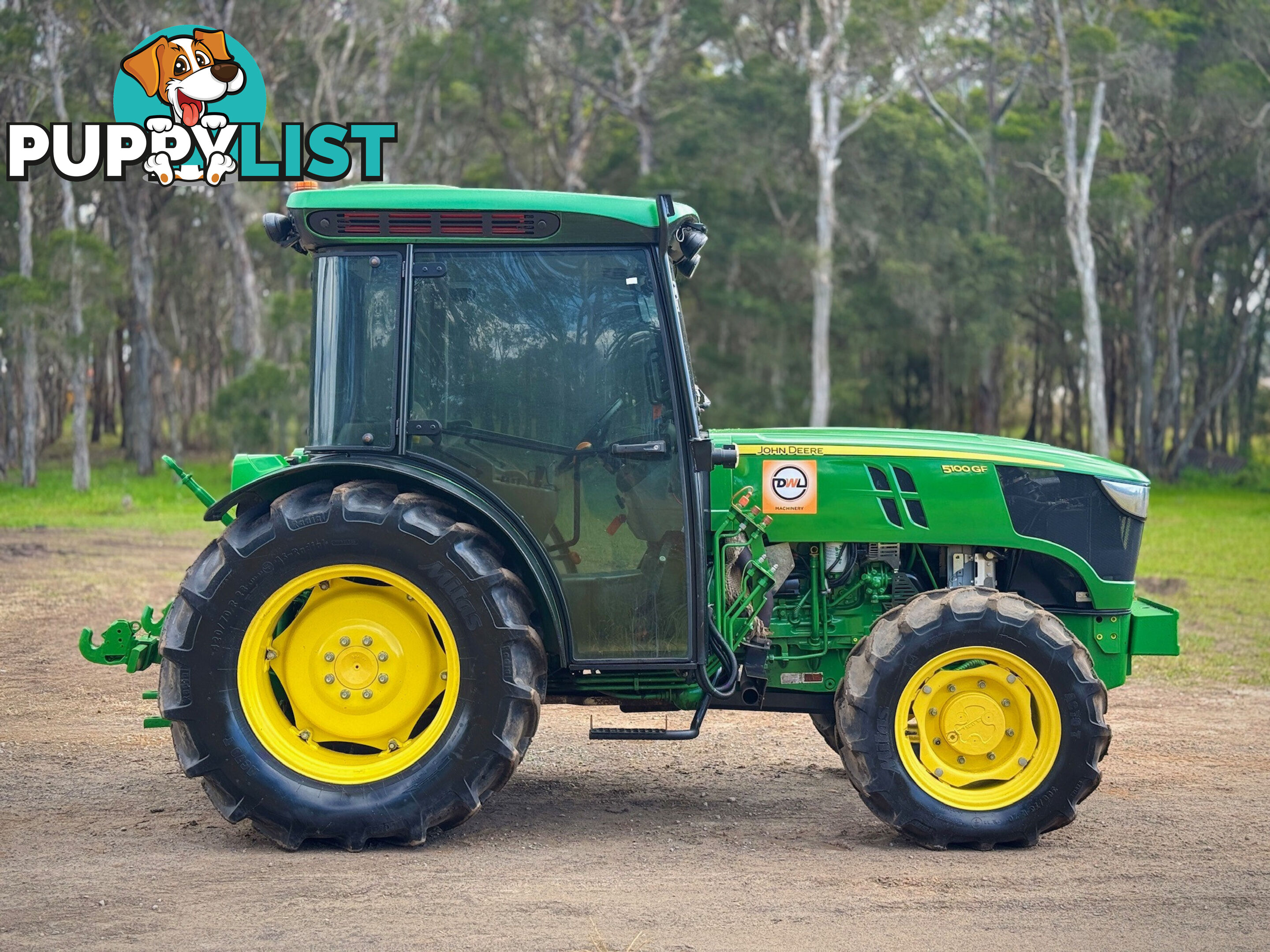John Deere 5100 FWA/4WD Tractor