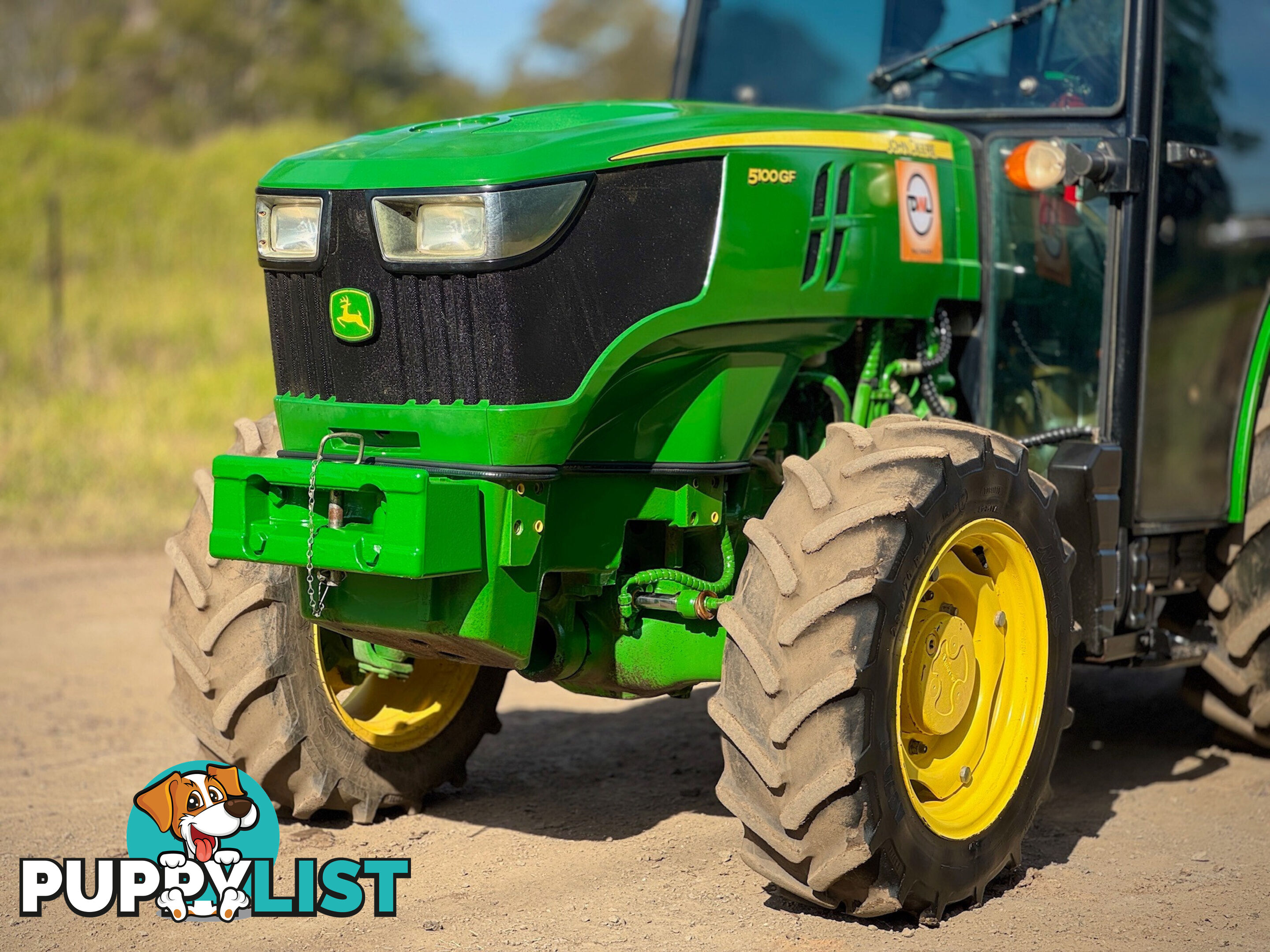 John Deere 5100 FWA/4WD Tractor
