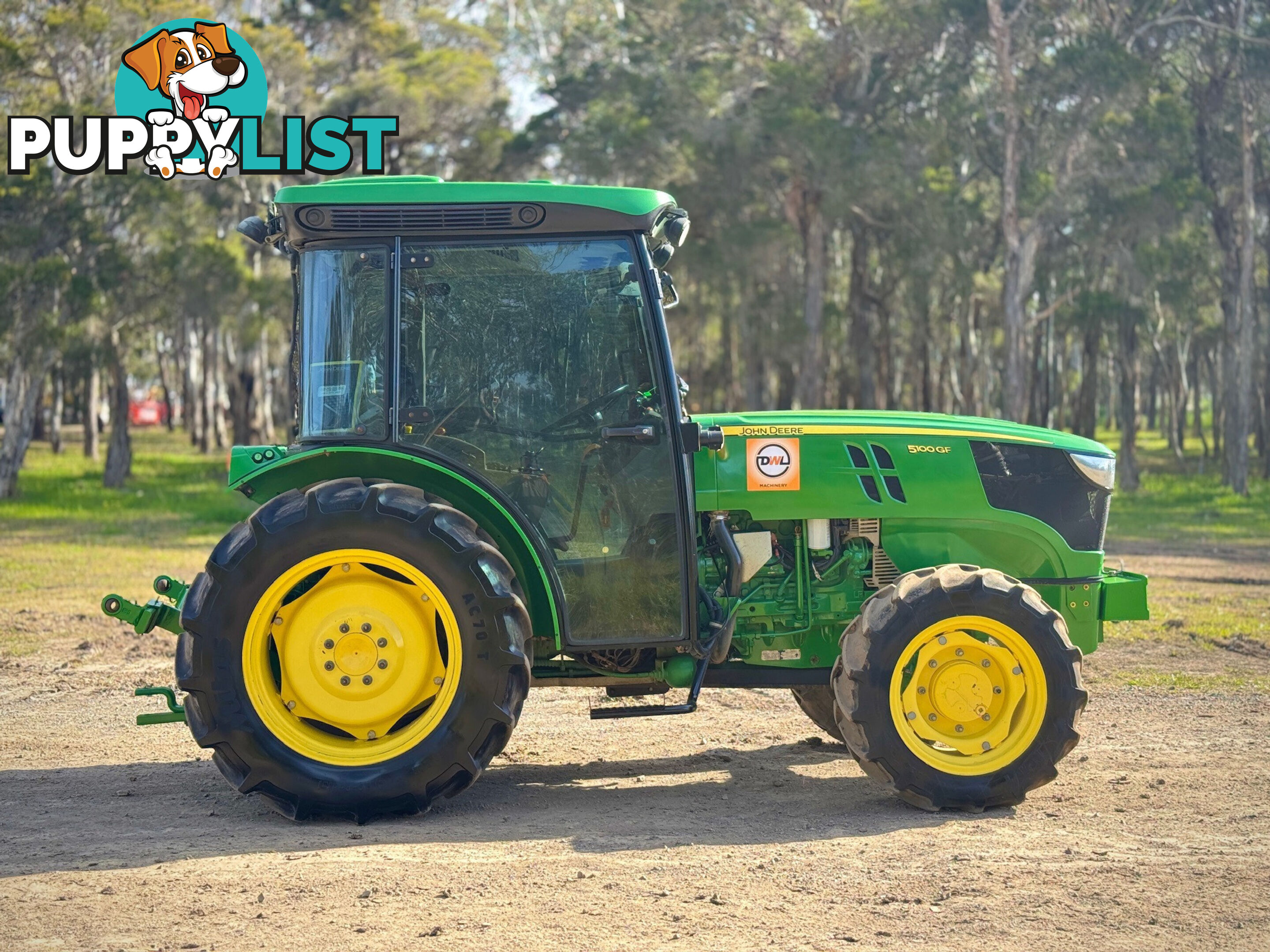 John Deere 5100 FWA/4WD Tractor