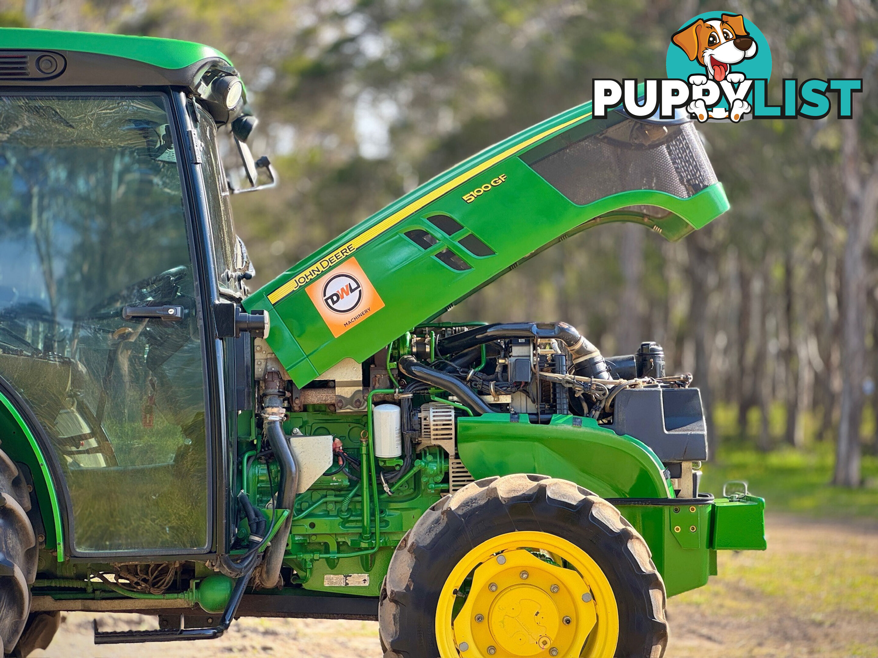John Deere 5100 FWA/4WD Tractor