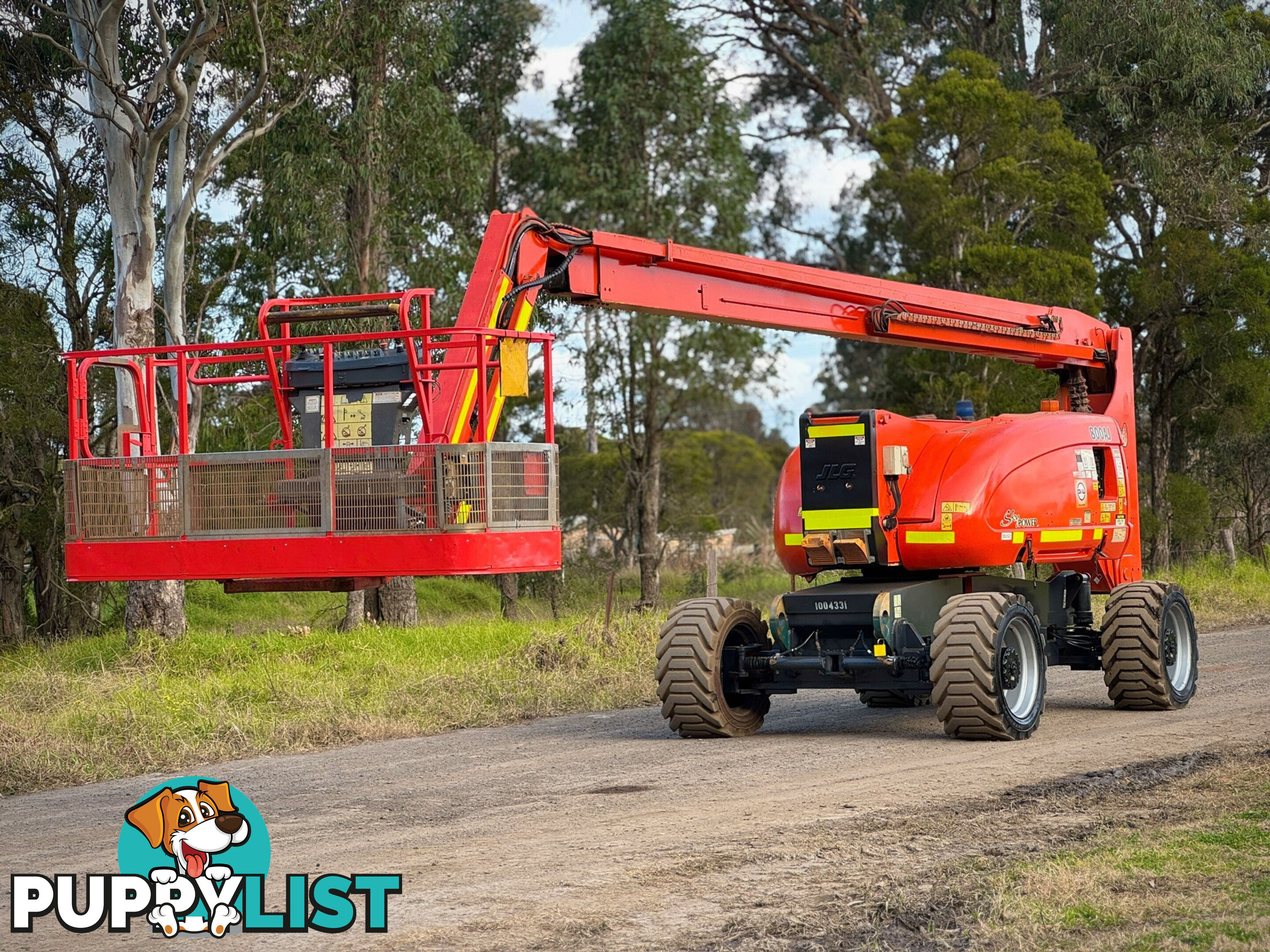 JLG 800AJ Boom Lift Access &amp; Height Safety