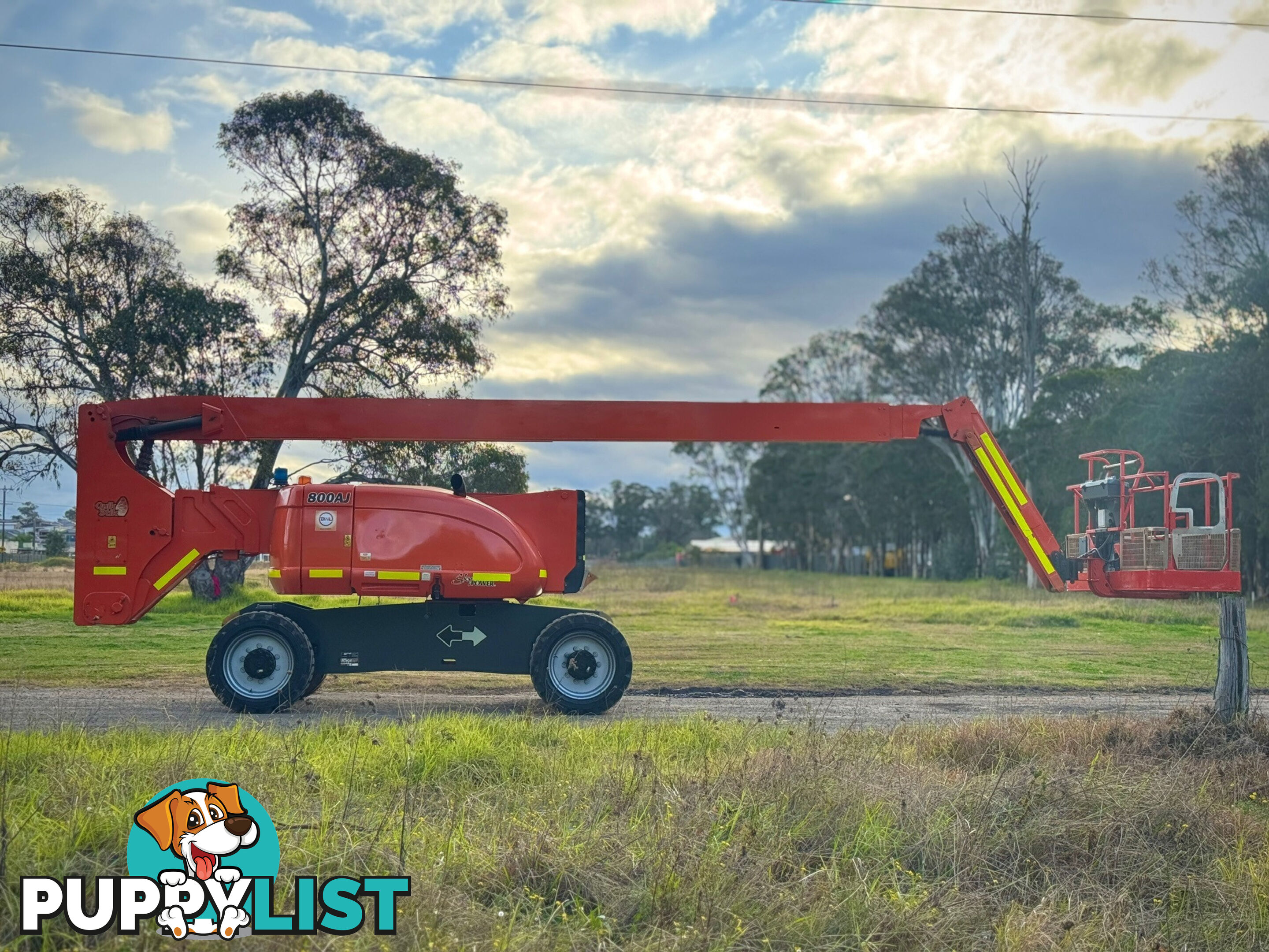 JLG 800AJ Boom Lift Access &amp; Height Safety