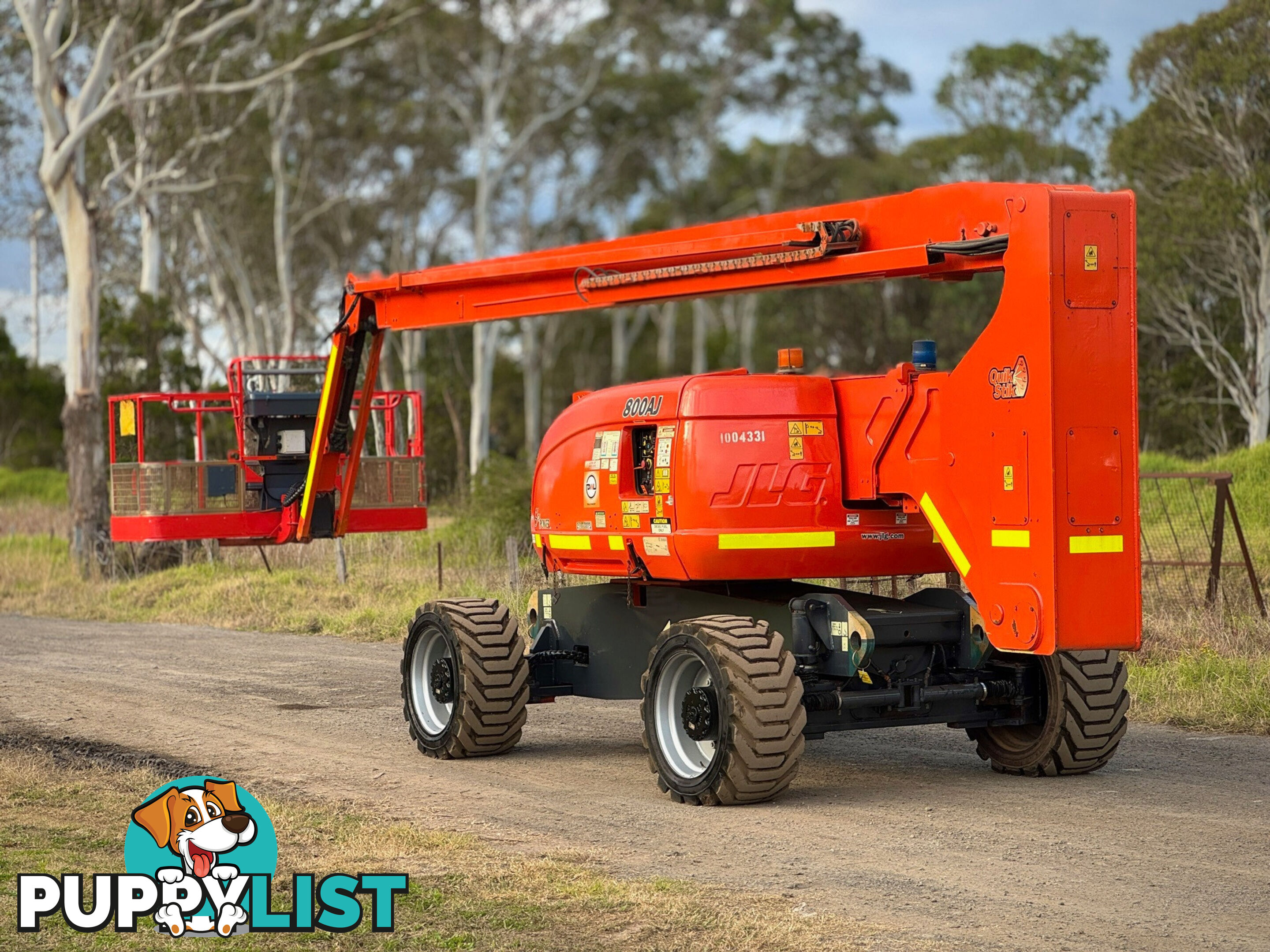 JLG 800AJ Boom Lift Access &amp; Height Safety