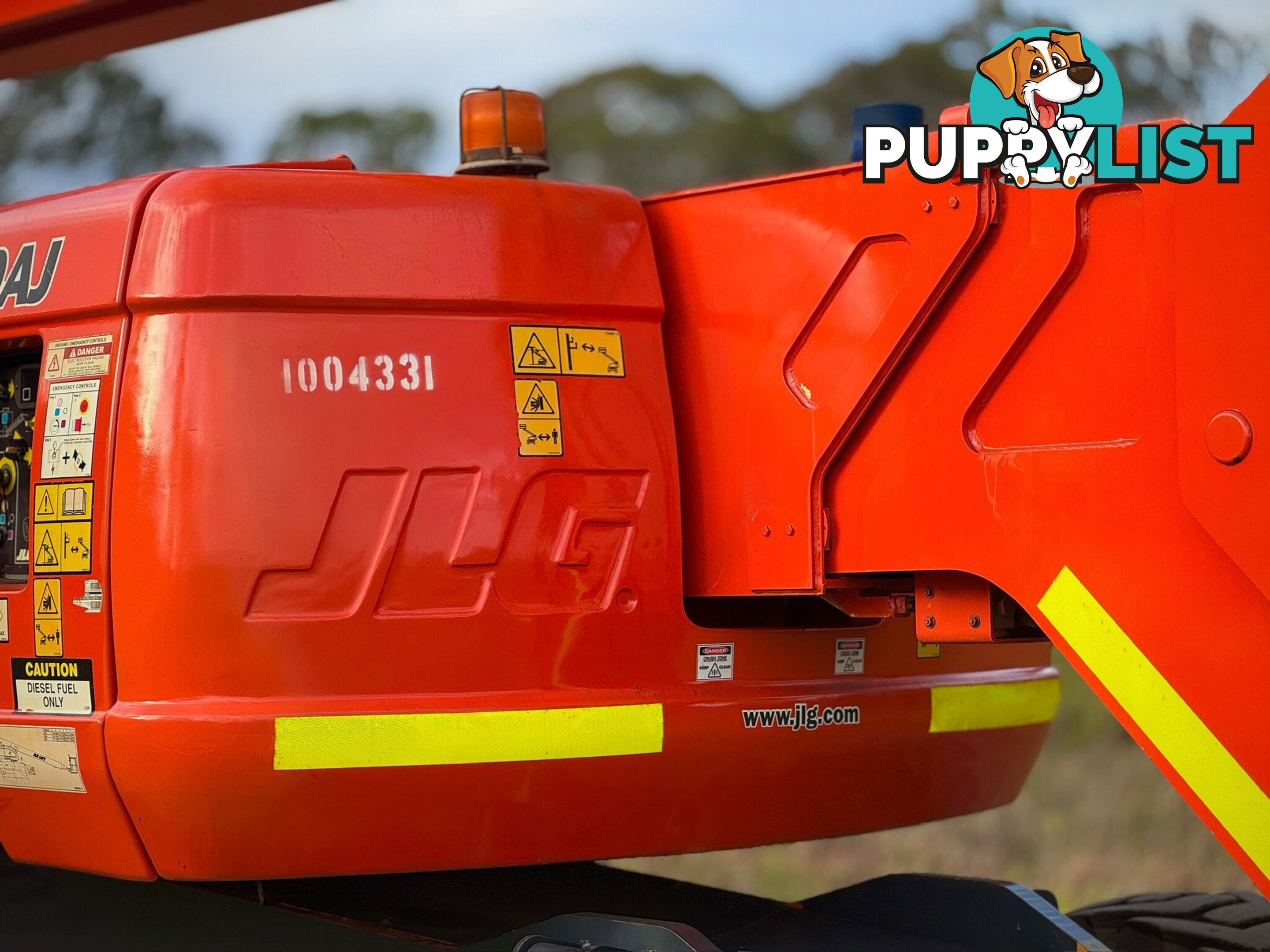 JLG 800AJ Boom Lift Access &amp; Height Safety