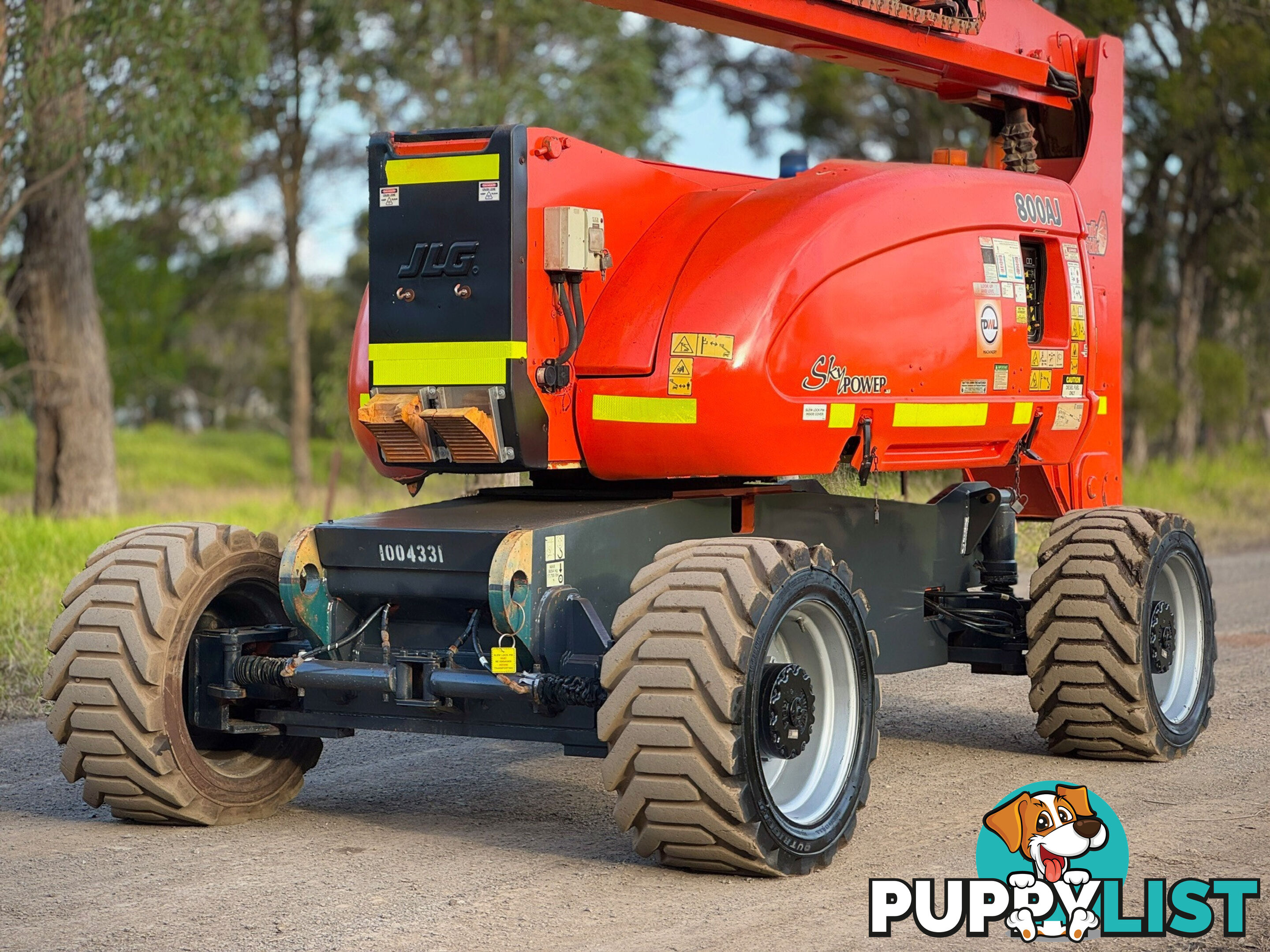 JLG 800AJ Boom Lift Access &amp; Height Safety