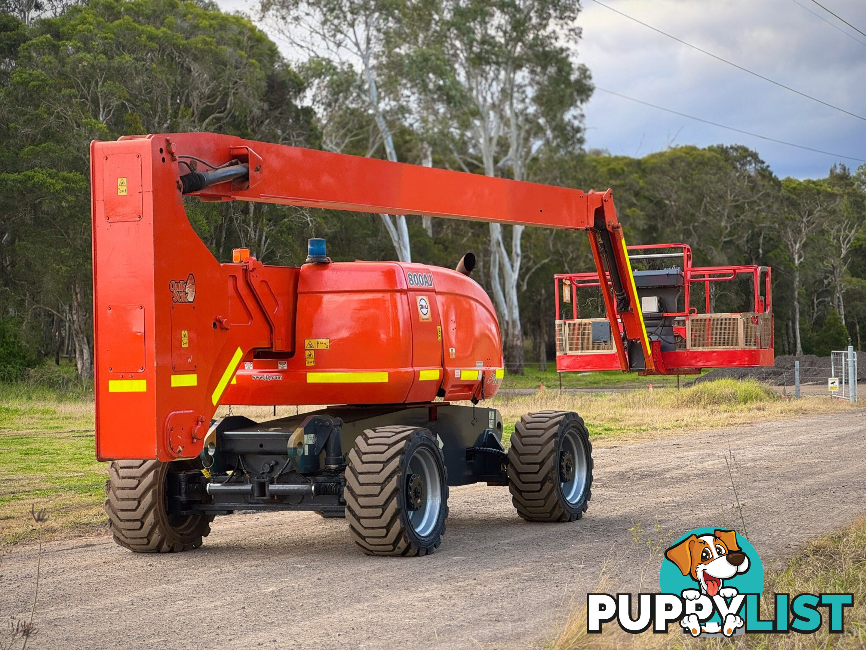 JLG 800AJ Boom Lift Access &amp; Height Safety