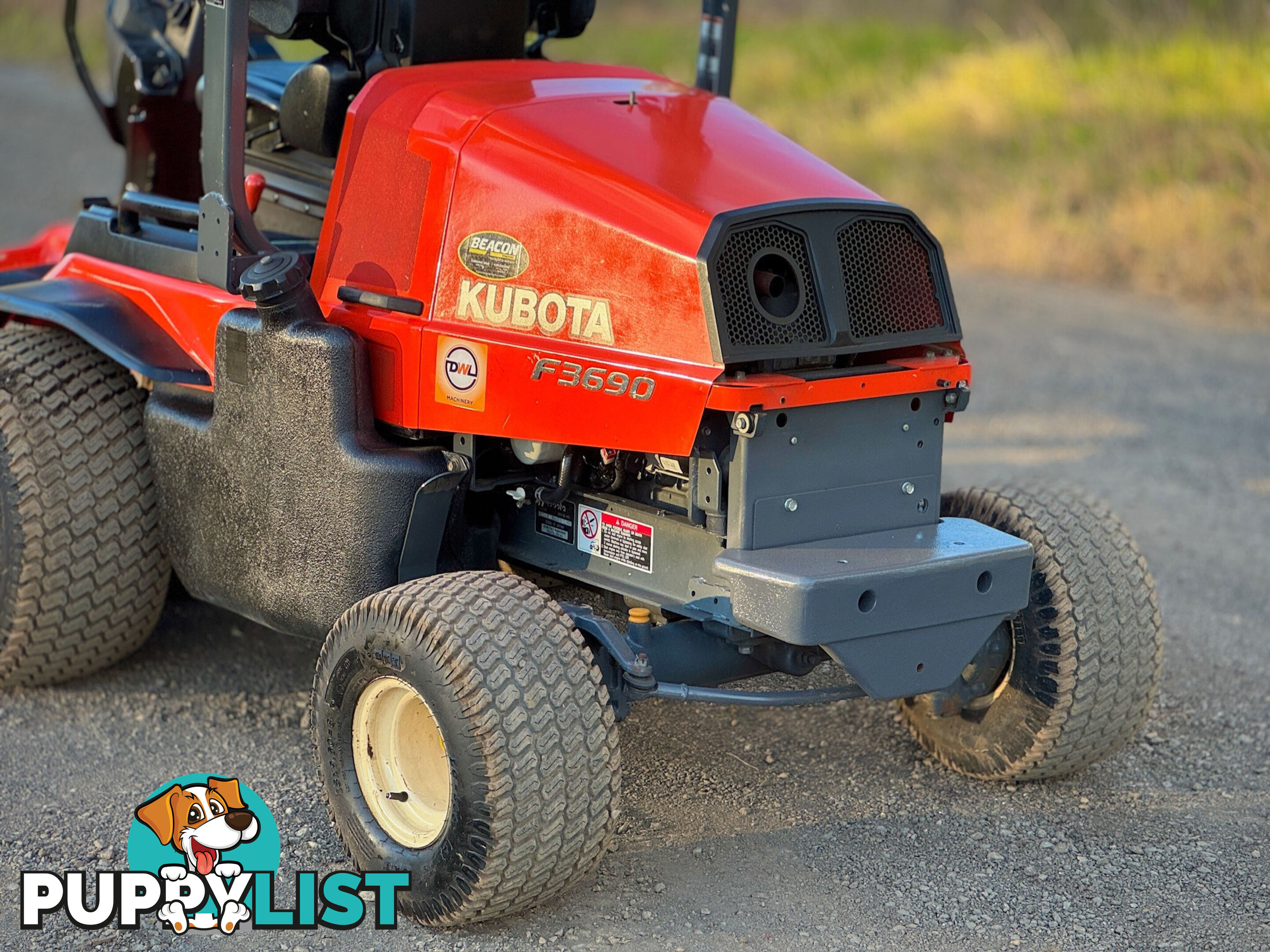 Kubota F3690 Front Deck Lawn Equipment