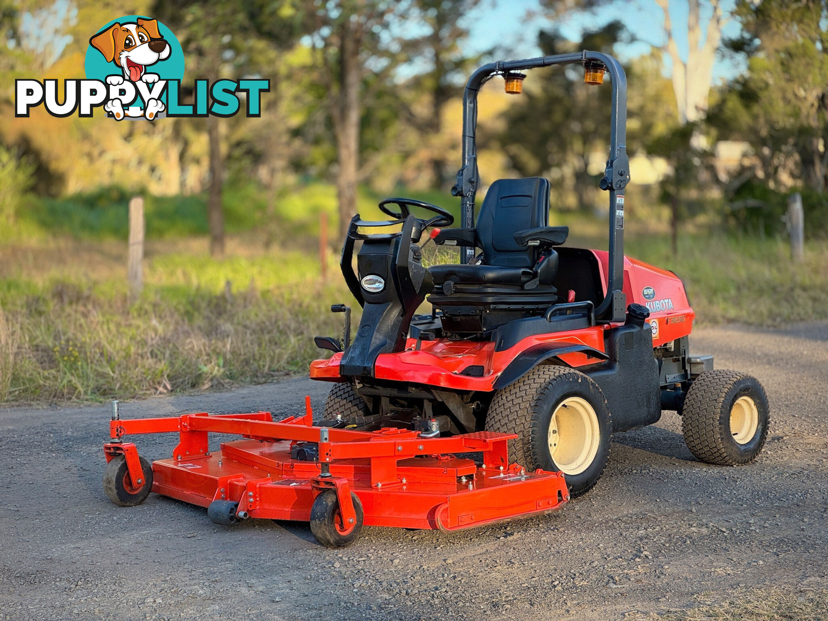 Kubota F3690 Front Deck Lawn Equipment
