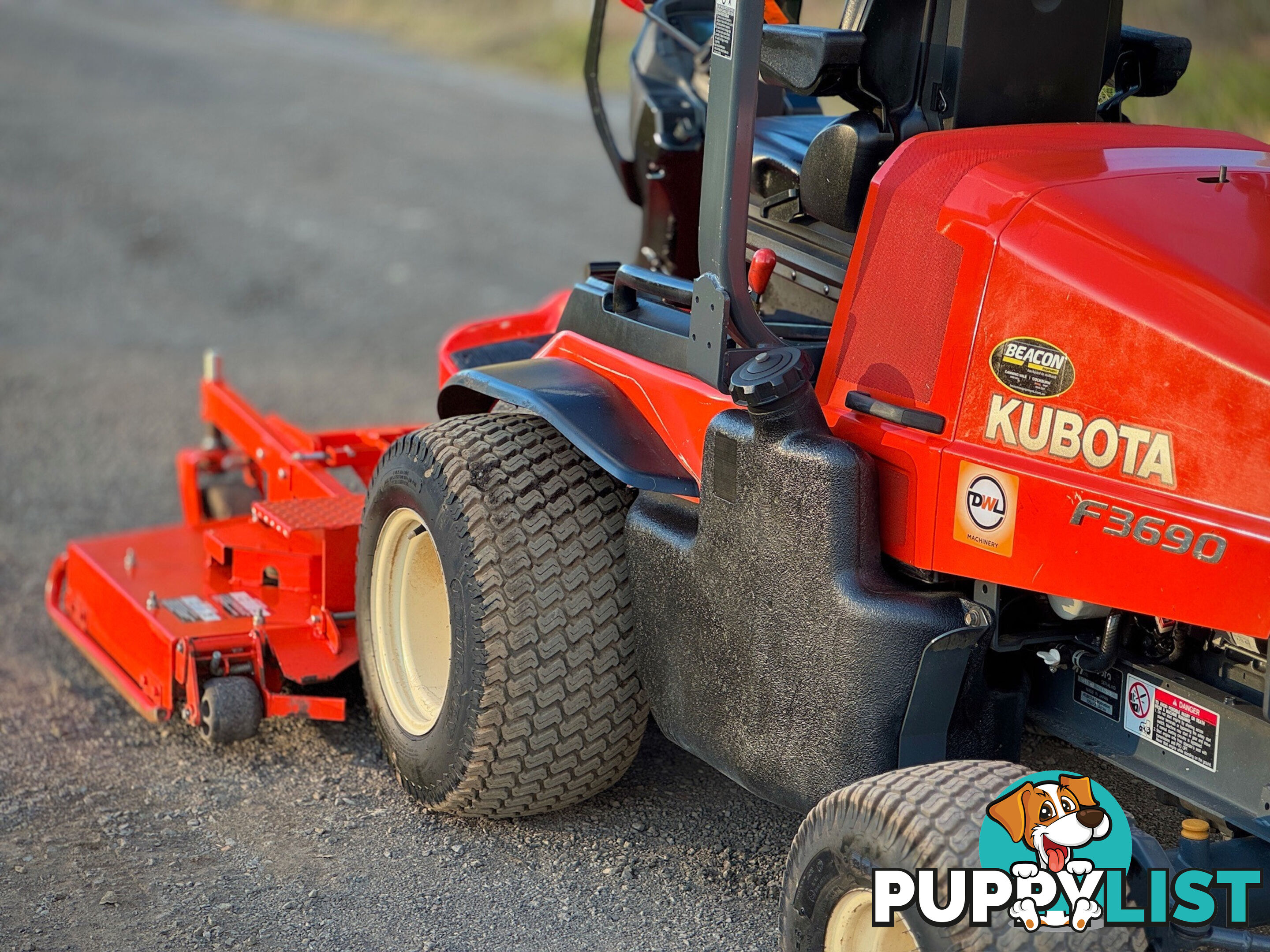 Kubota F3690 Front Deck Lawn Equipment