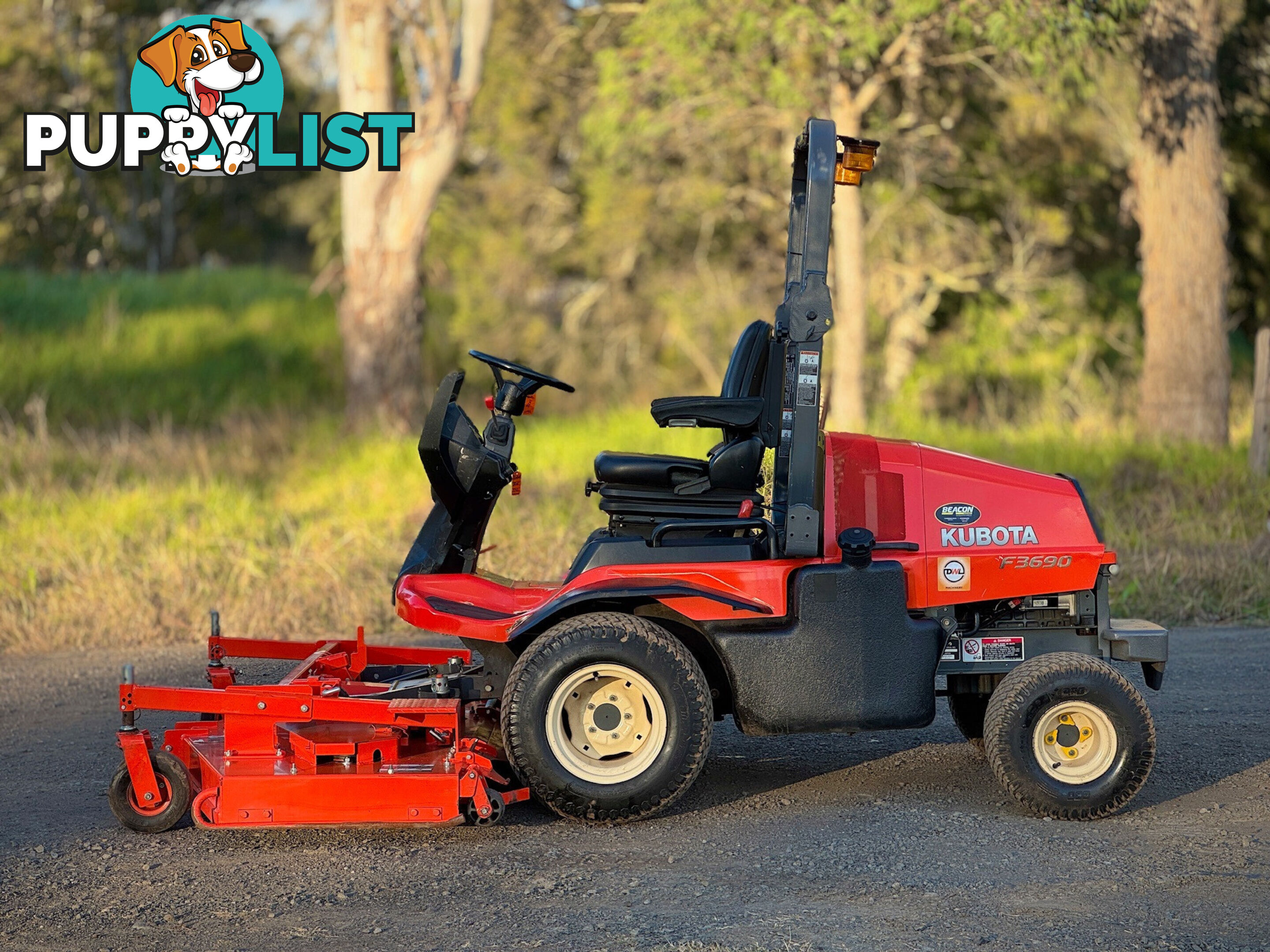 Kubota F3690 Front Deck Lawn Equipment