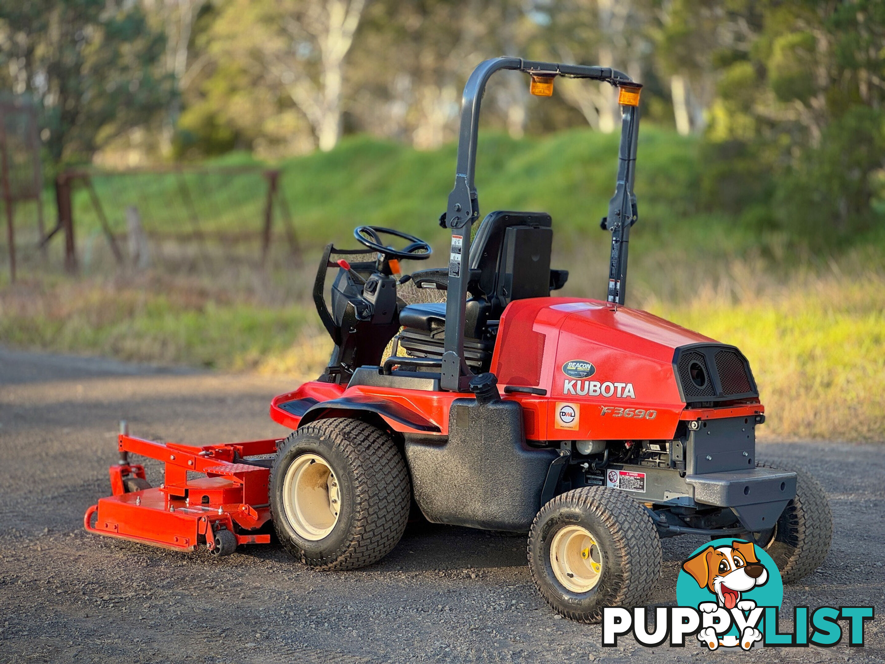 Kubota F3690 Front Deck Lawn Equipment