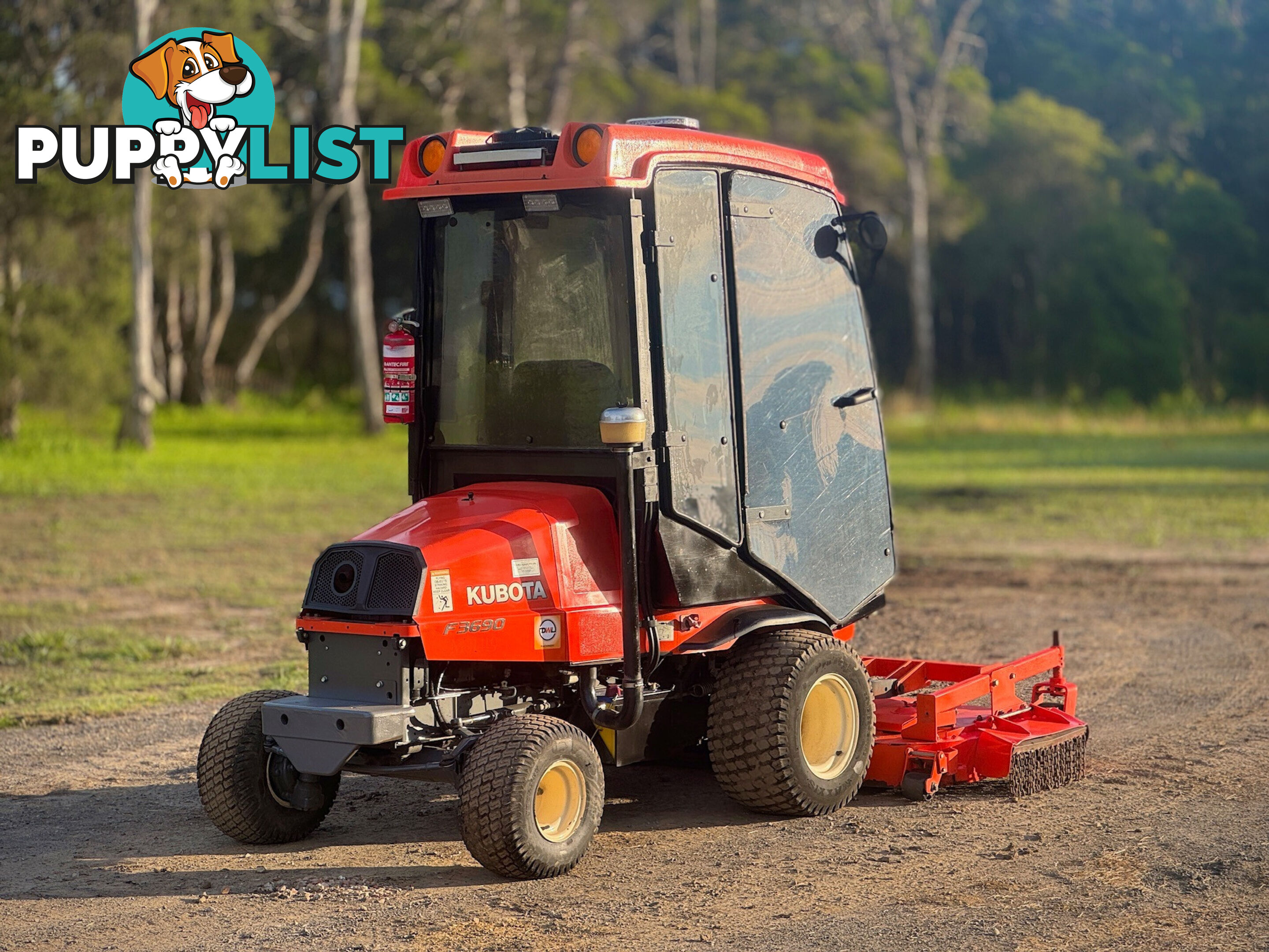 Kubota F3690 Front Deck Lawn Equipment