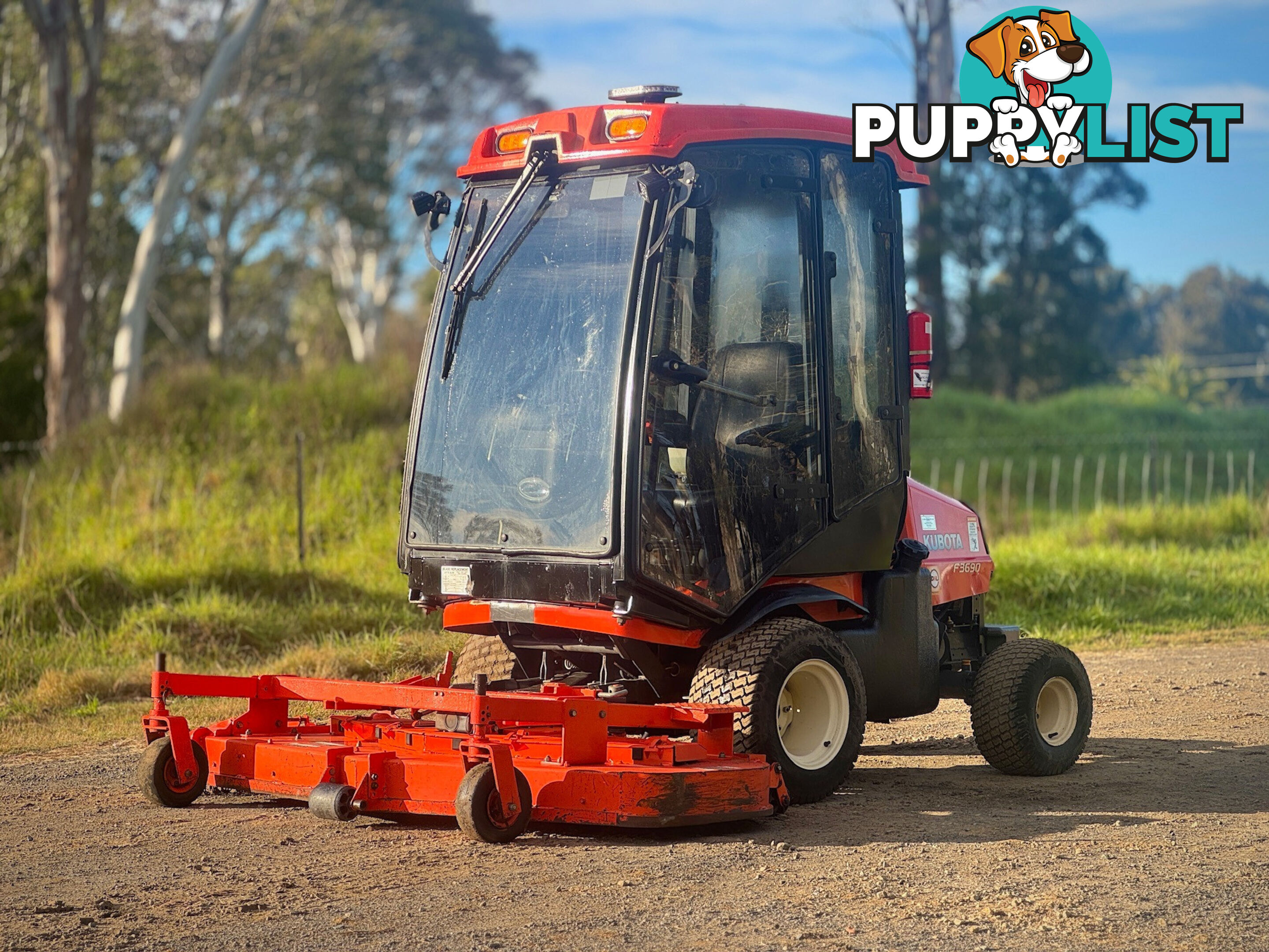 Kubota F3690 Front Deck Lawn Equipment