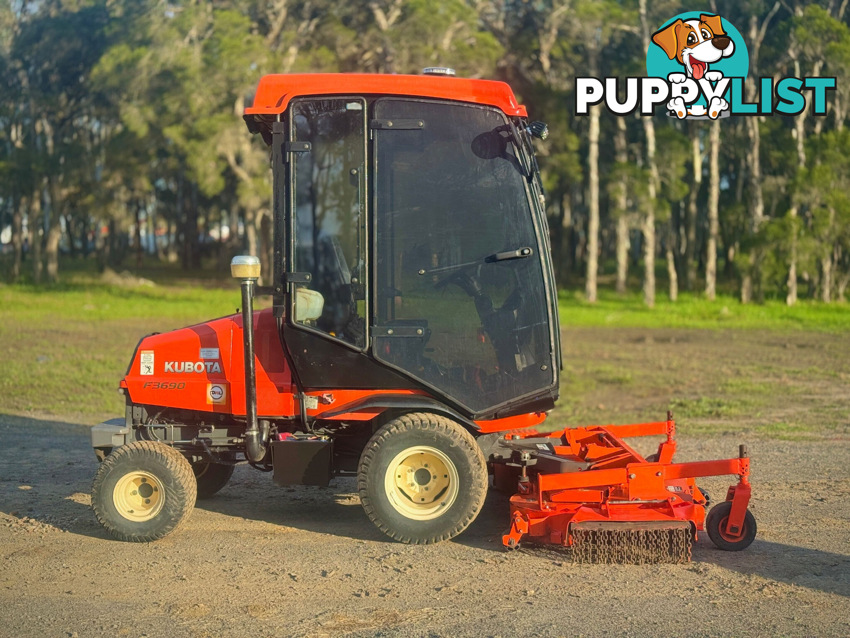 Kubota F3690 Front Deck Lawn Equipment
