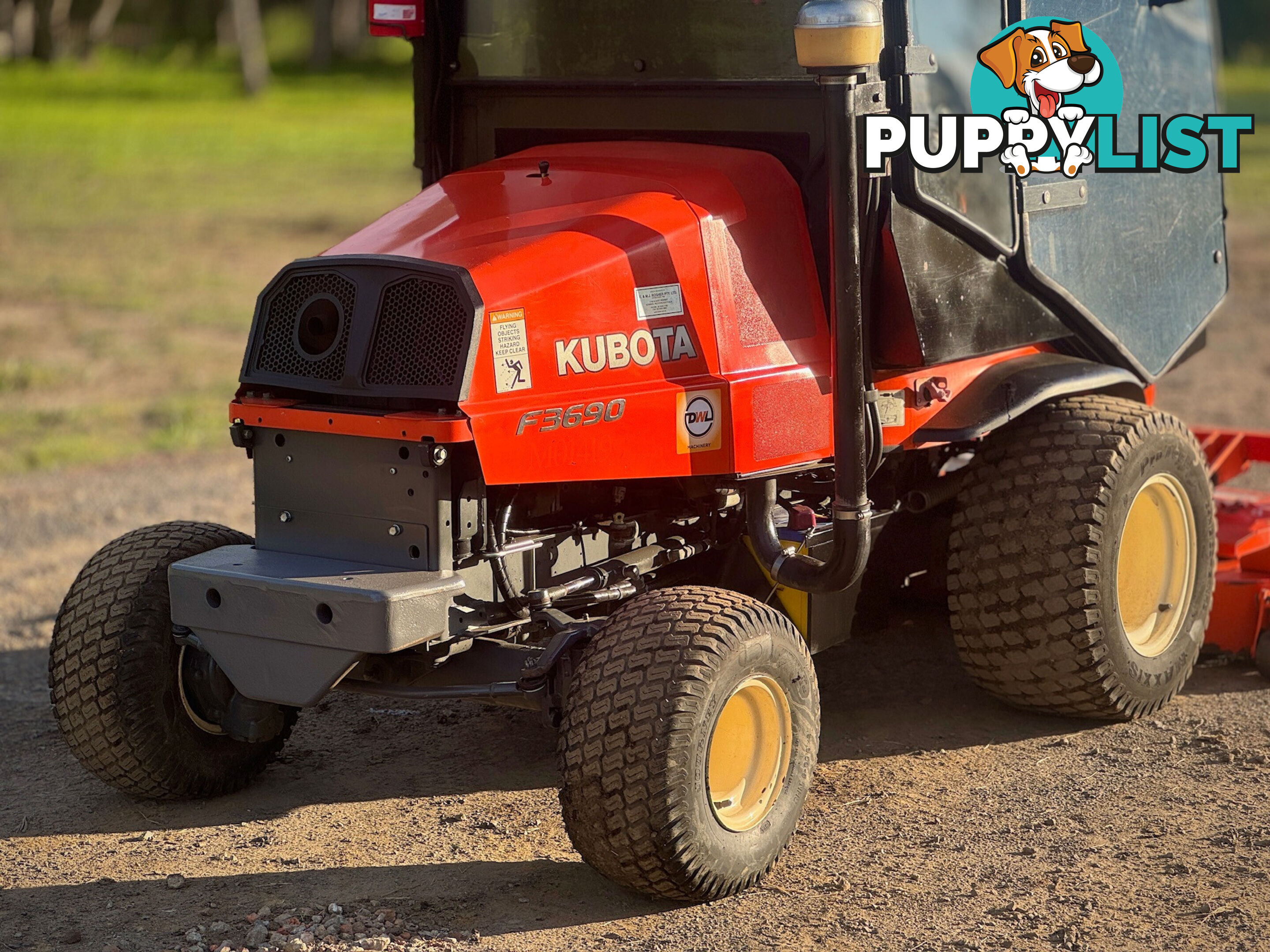 Kubota F3690 Front Deck Lawn Equipment