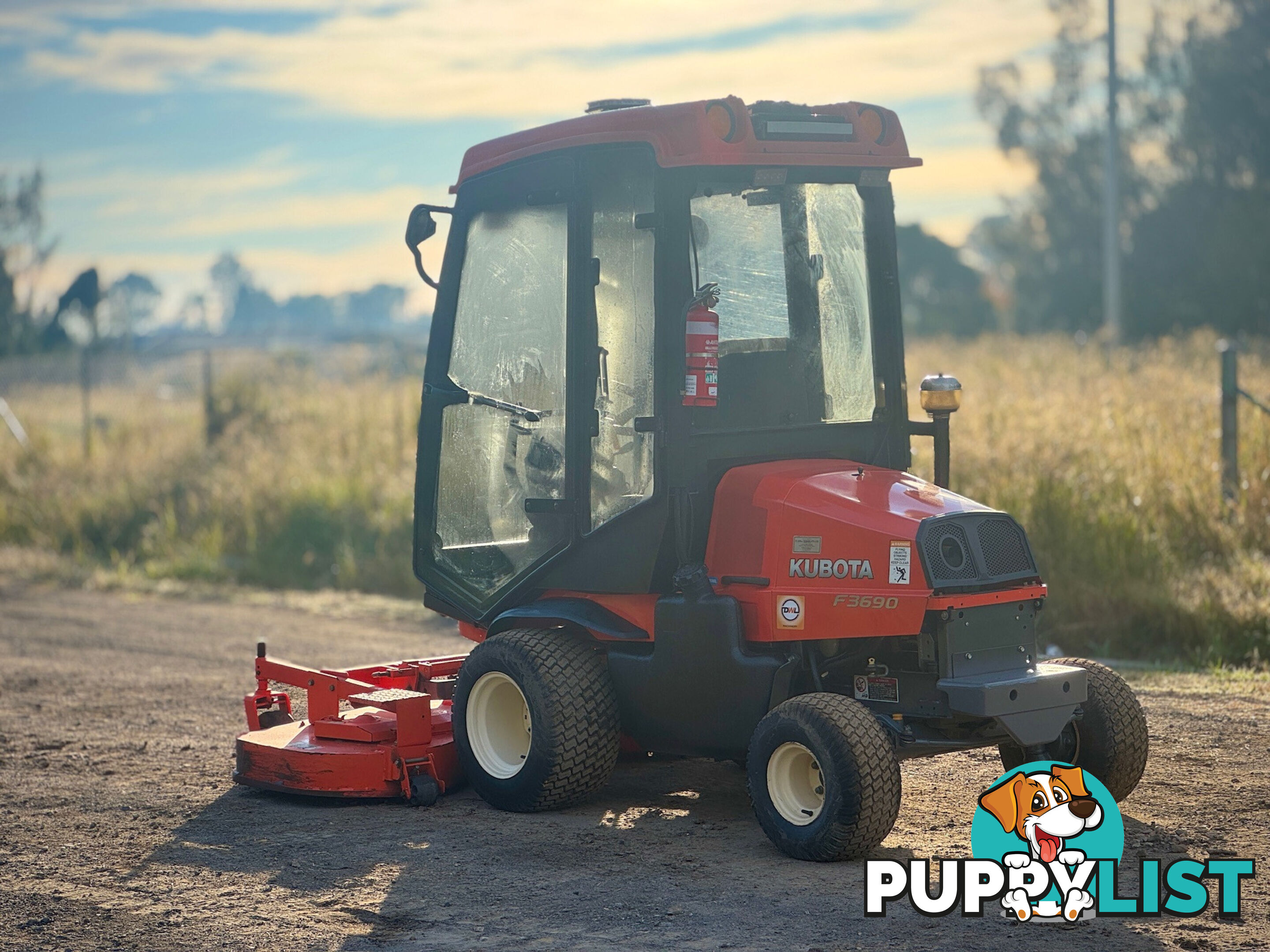 Kubota F3690 Front Deck Lawn Equipment