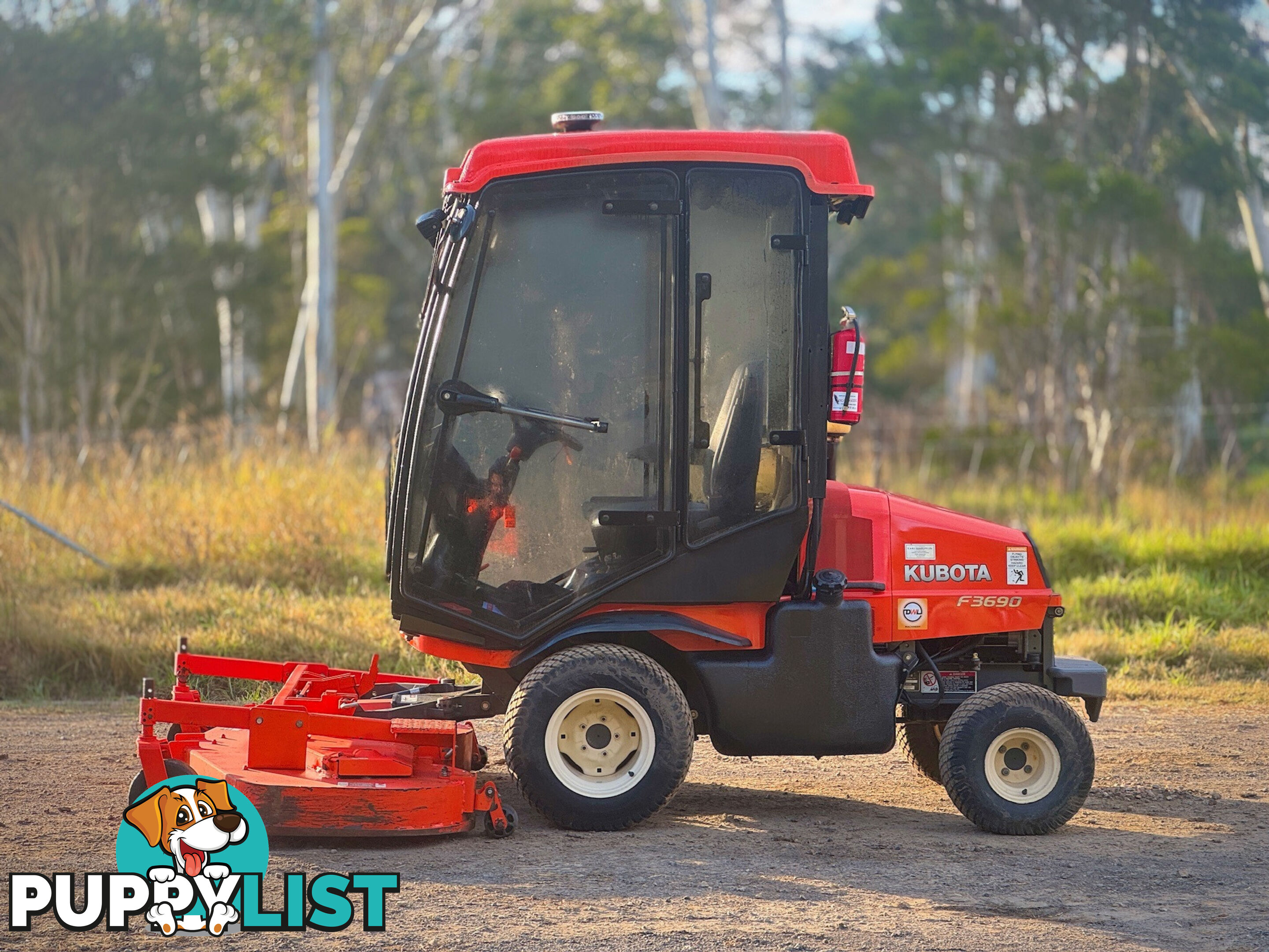 Kubota F3690 Front Deck Lawn Equipment