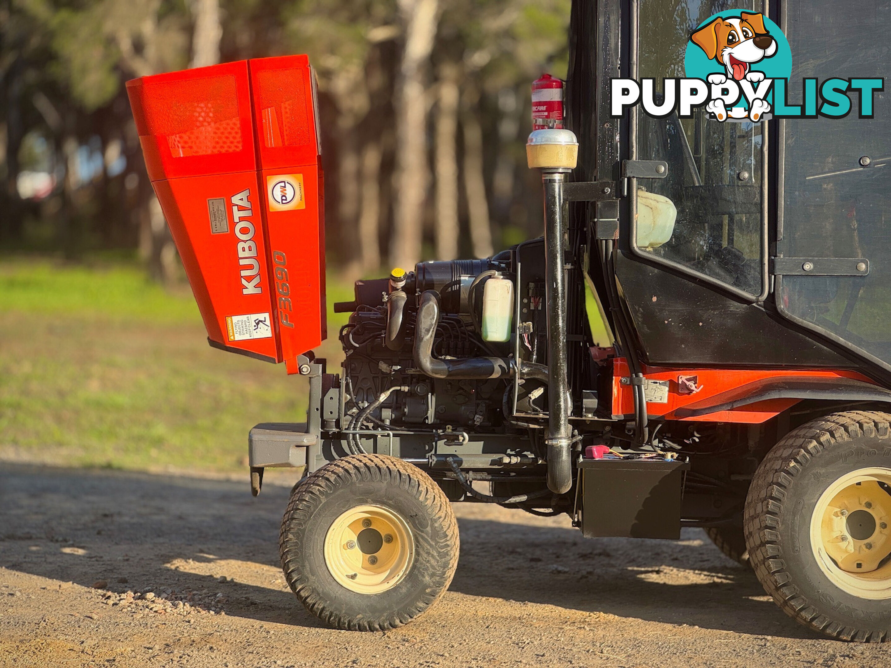 Kubota F3690 Front Deck Lawn Equipment