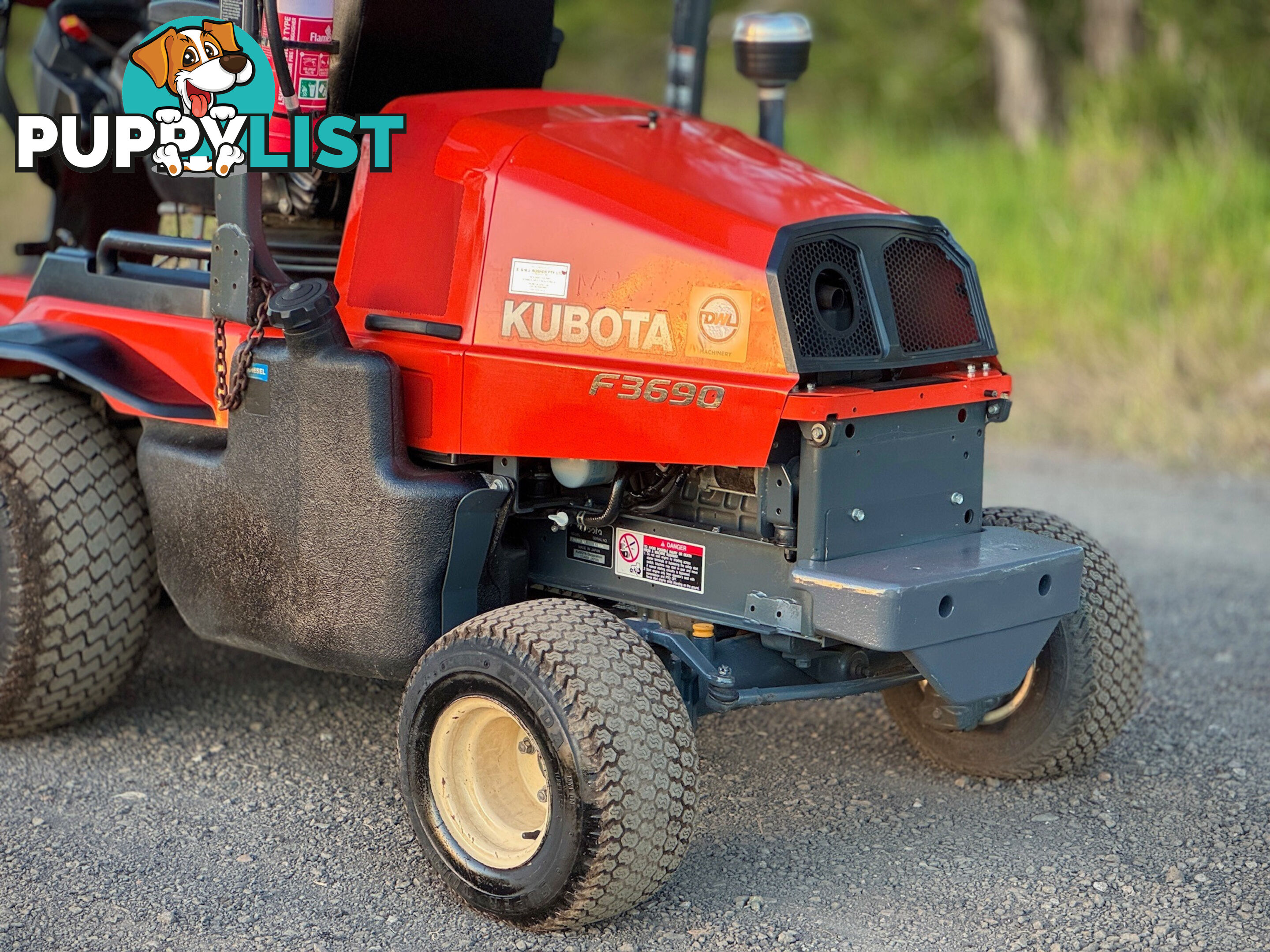 Kubota F3690 Front Deck Lawn Equipment